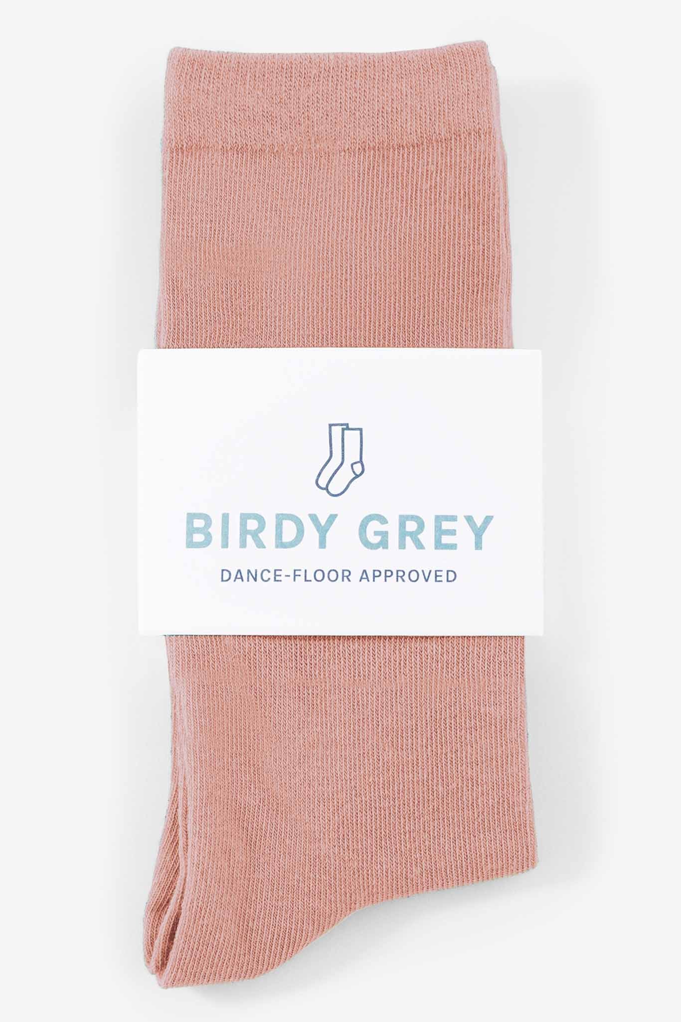 Dusty Rose Groomsmen Socks by Birdy Grey