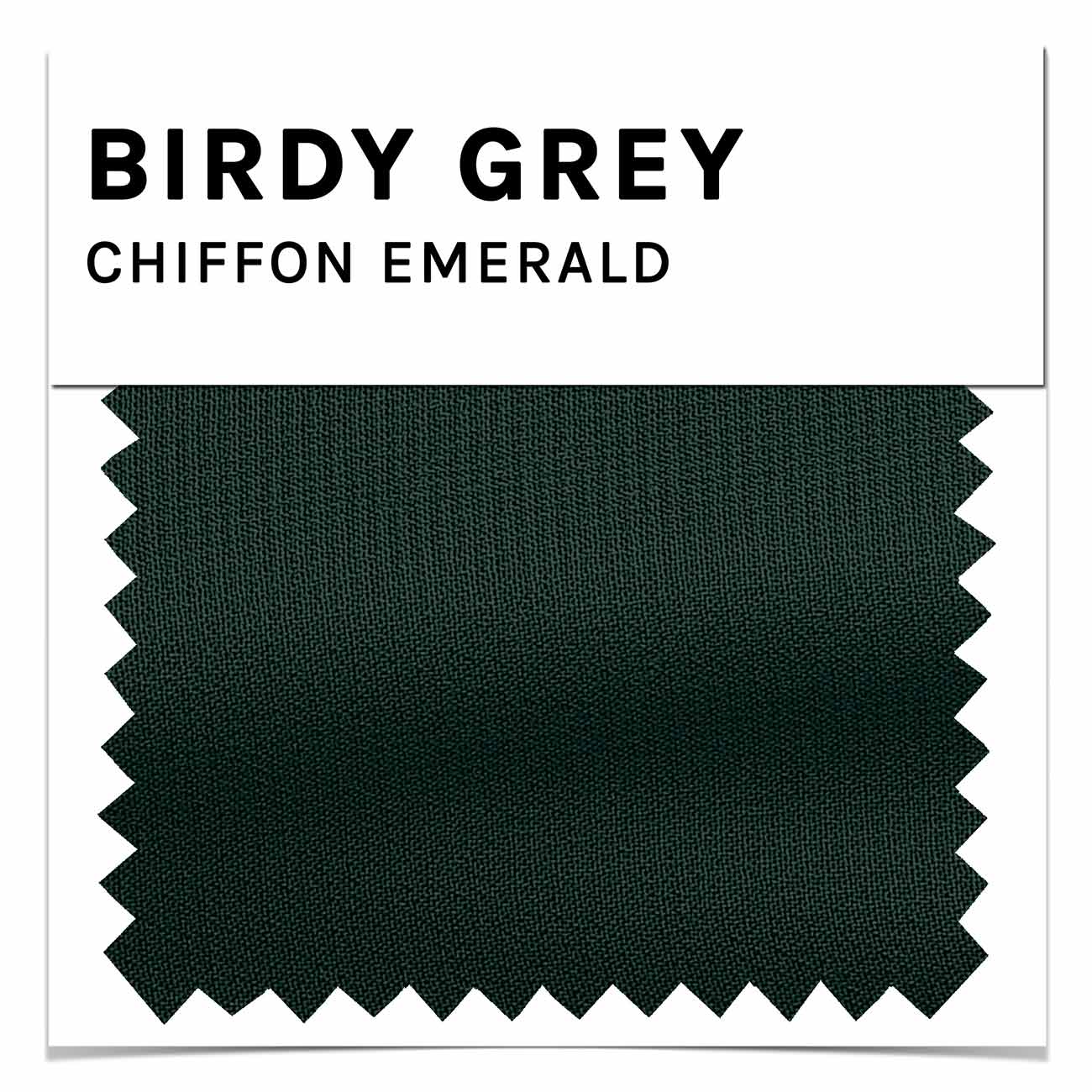 Swatch - Chiffon in Emerald