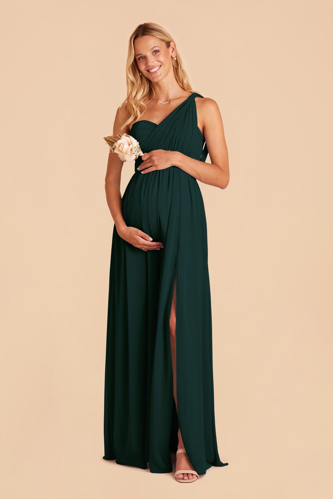 Emerald Grace Convertible Dress by Birdy Grey