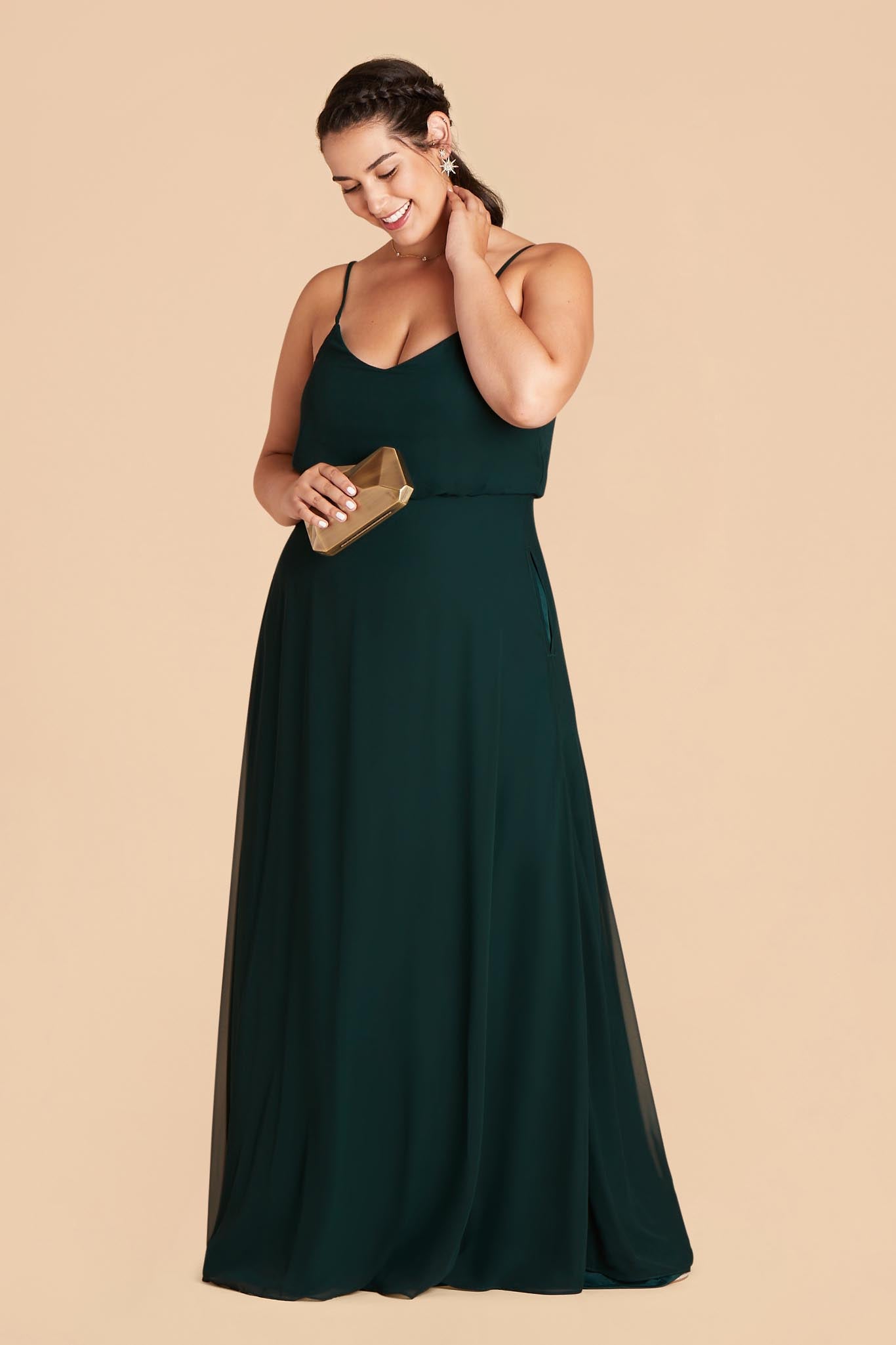 Emerald Gwennie Dress by Birdy Grey