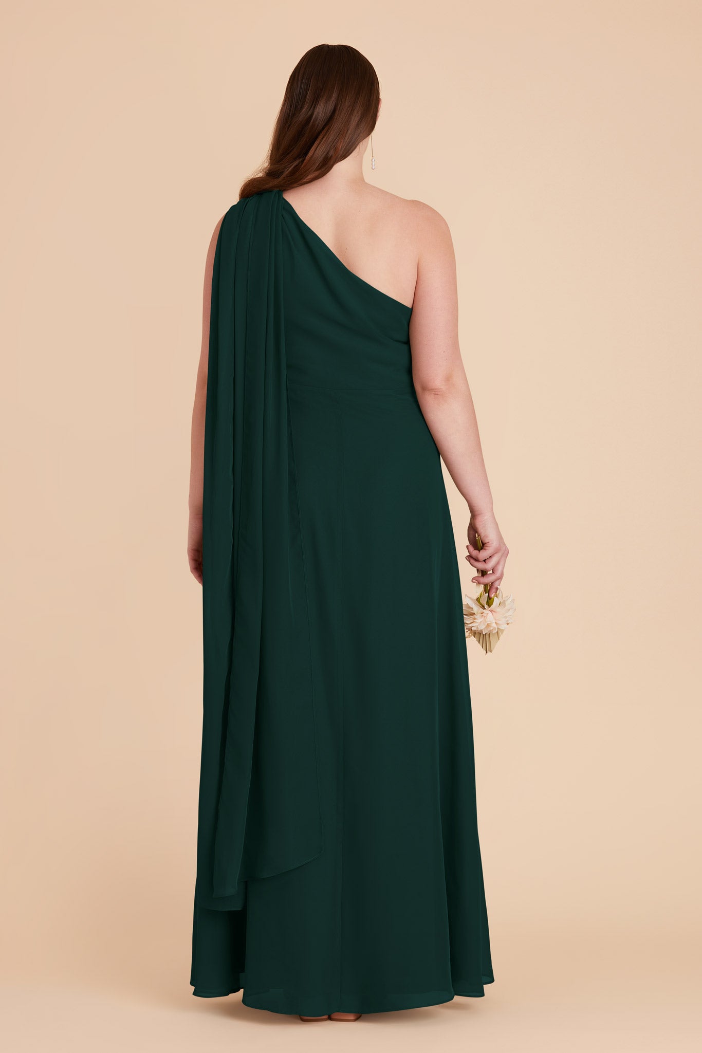Emerald Melissa Chiffon Dress by Birdy Grey