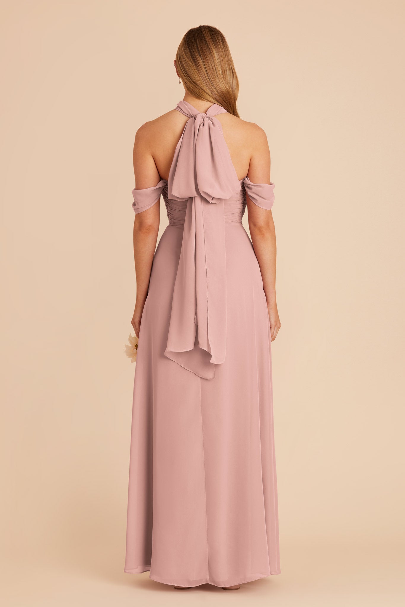 English Rose Cara Chiffon Dress by Birdy Grey