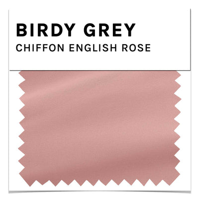 Swatch - Chiffon in English Rose