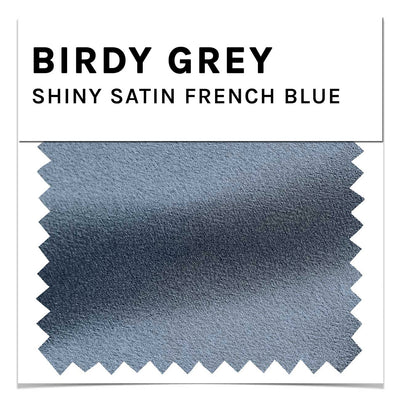 Swatch - Shiny Satin in French Blue by Birdy Grey