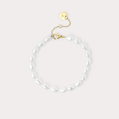 Crystal Pearl Bracelet by Mia Bijoux