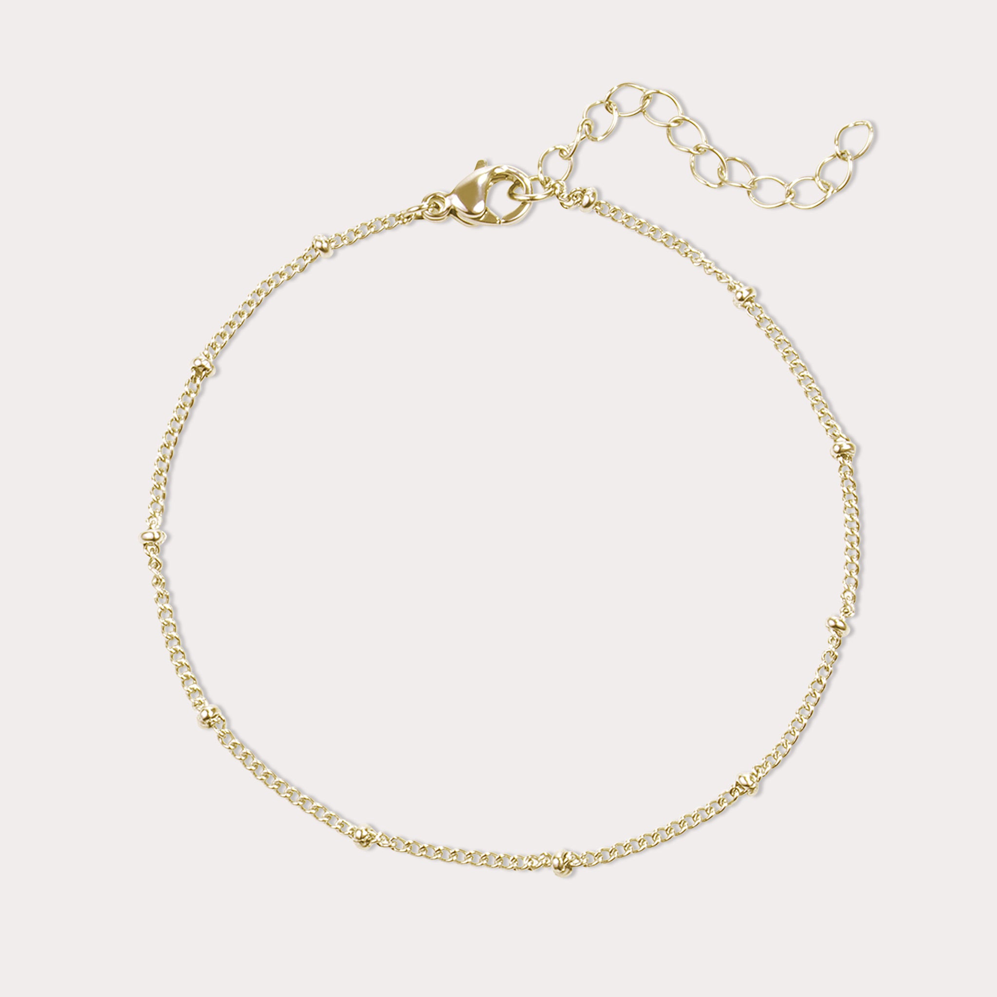 Mia Bijoux Beads Gold Bracelet