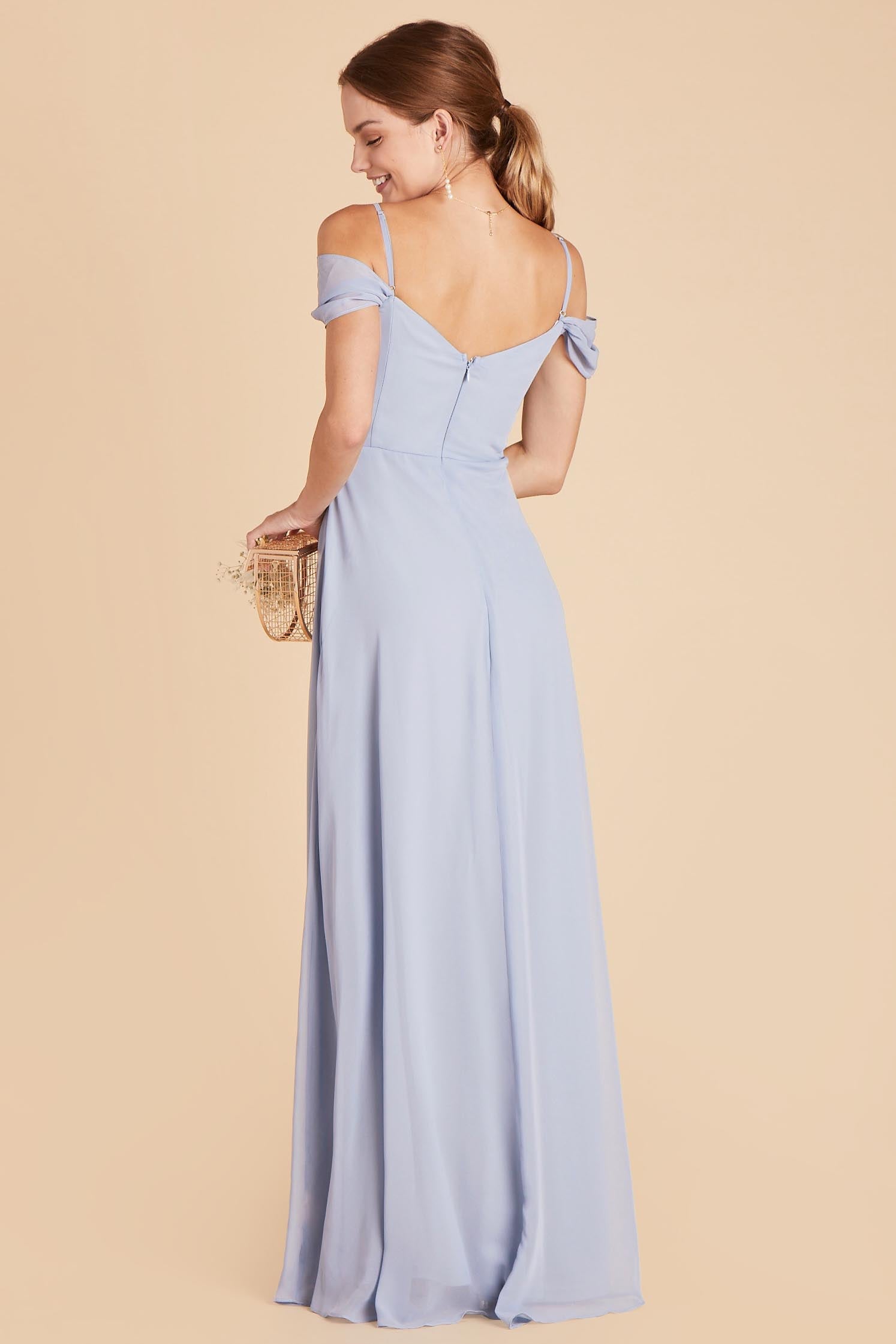 Ice Blue Spence Convertible Dress by Birdy Grey
