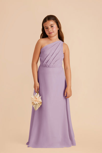 Lavender Kiara Junior Chiffon Dress by Birdy Grey