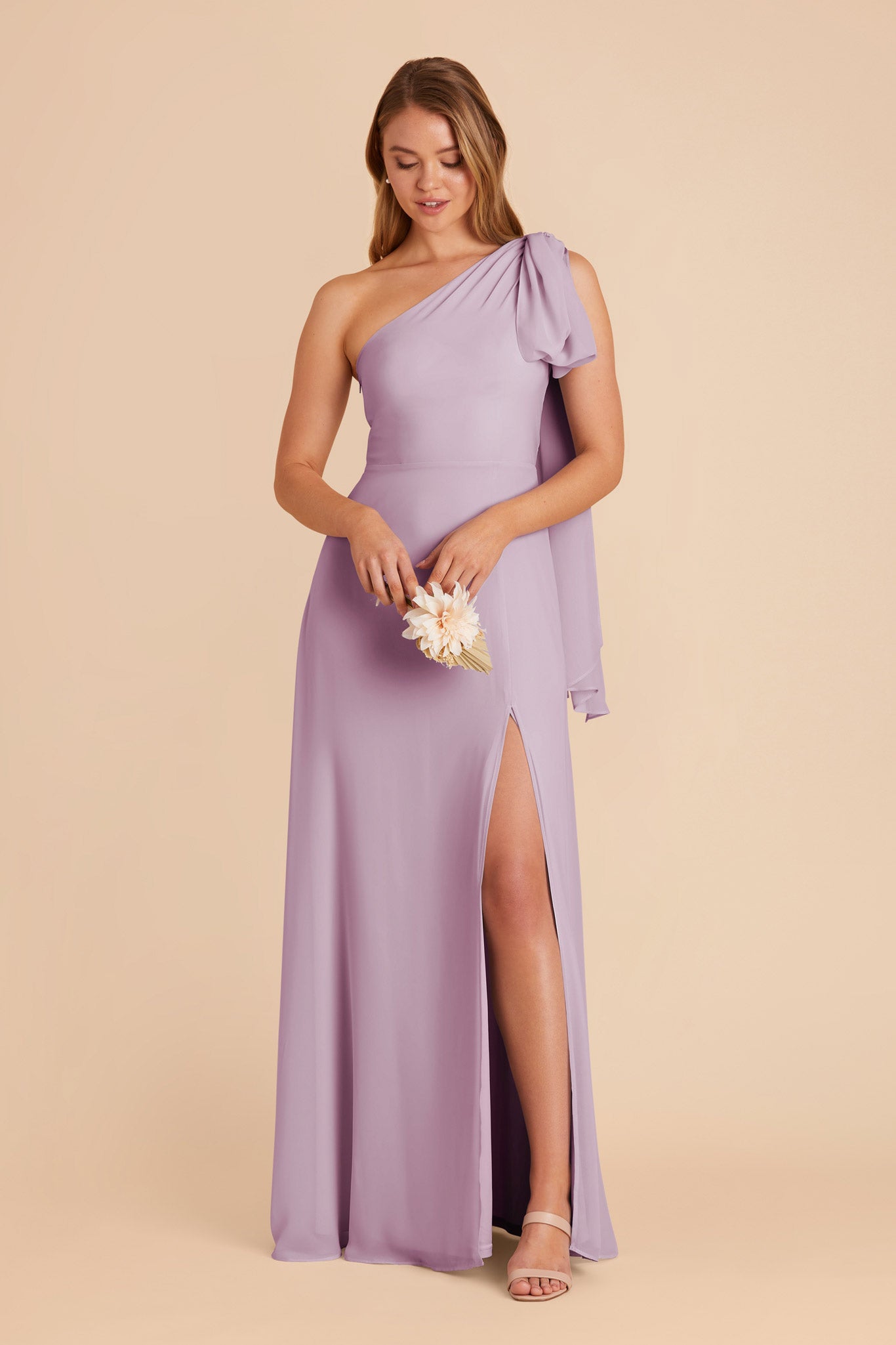 Lavender Melissa Chiffon Dress by Birdy Grey