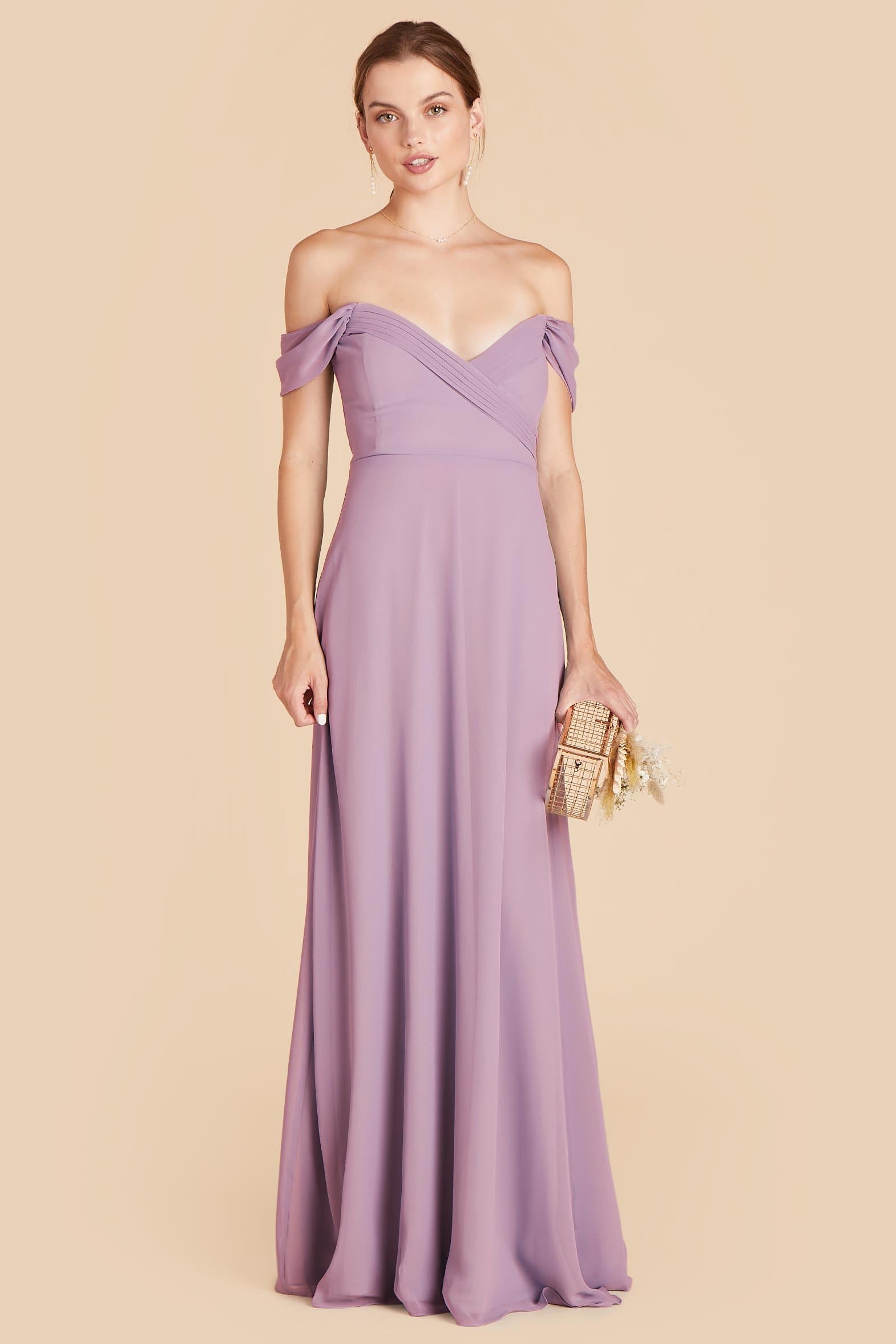 Lavender Spence Convertible Dress by Birdy Grey