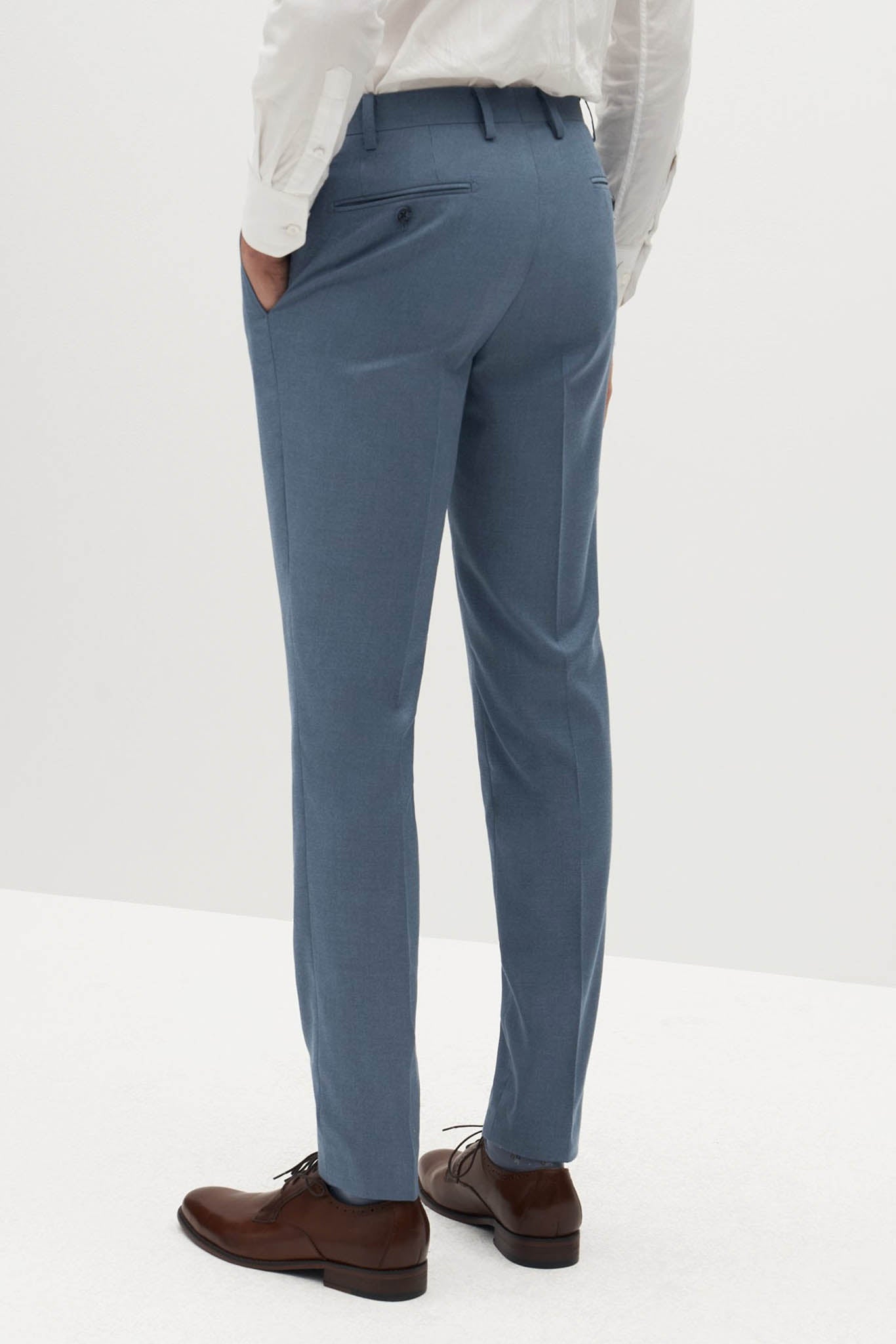 Light Blue Suit Pants by SuitShop