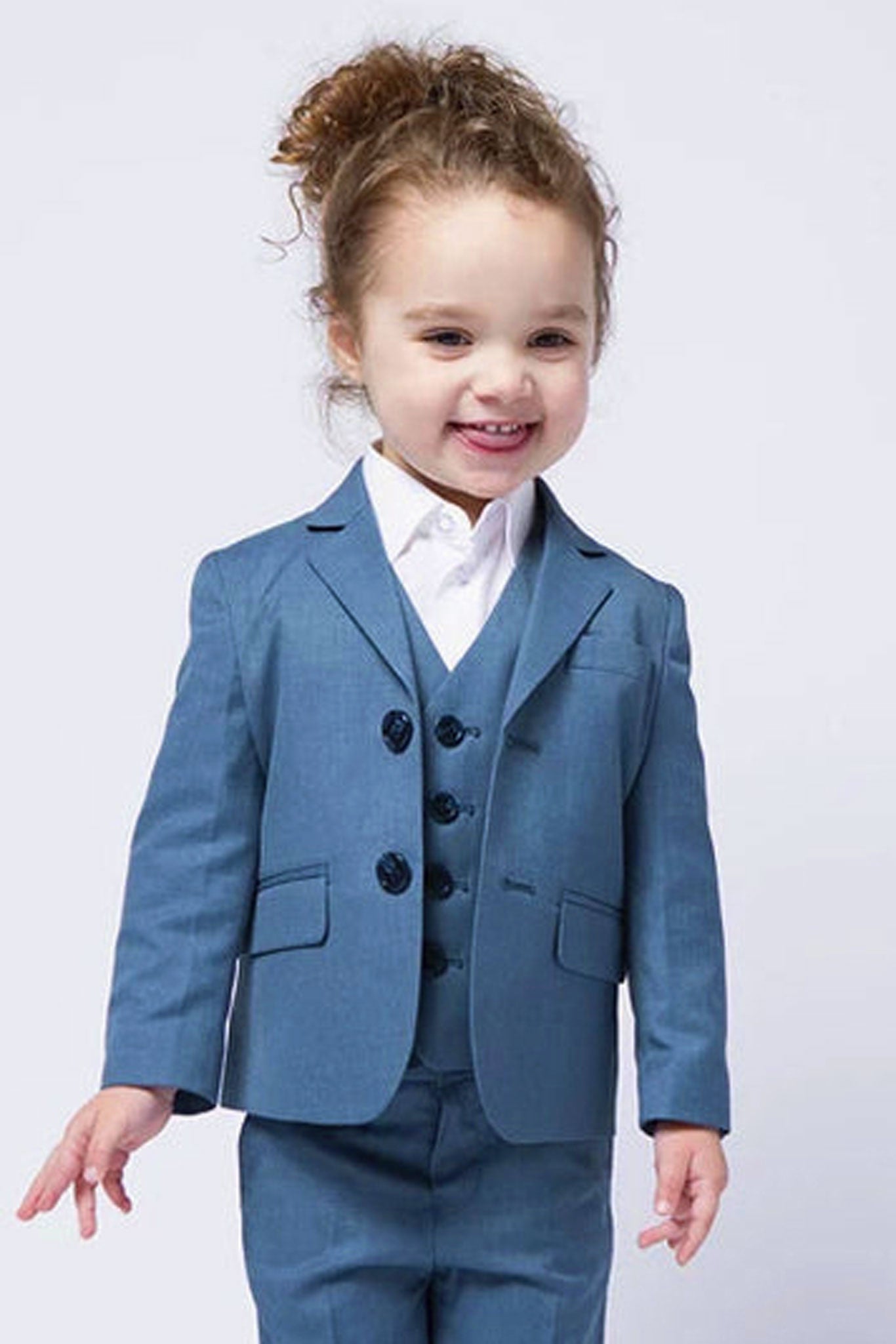 Light Blue Kids Suit by SuitShop