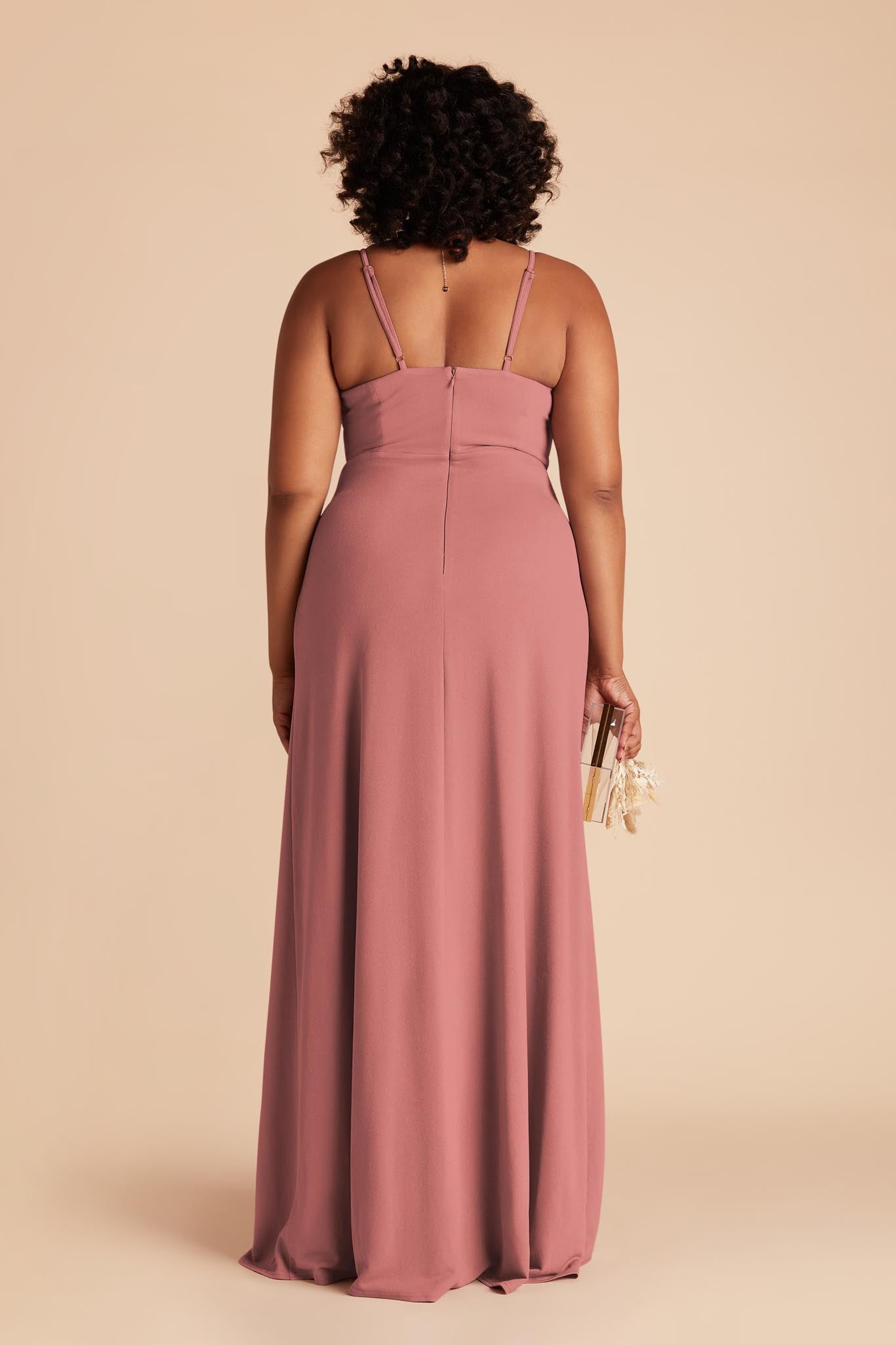 Mulberry Ash Crepe Dress by Birdy Grey