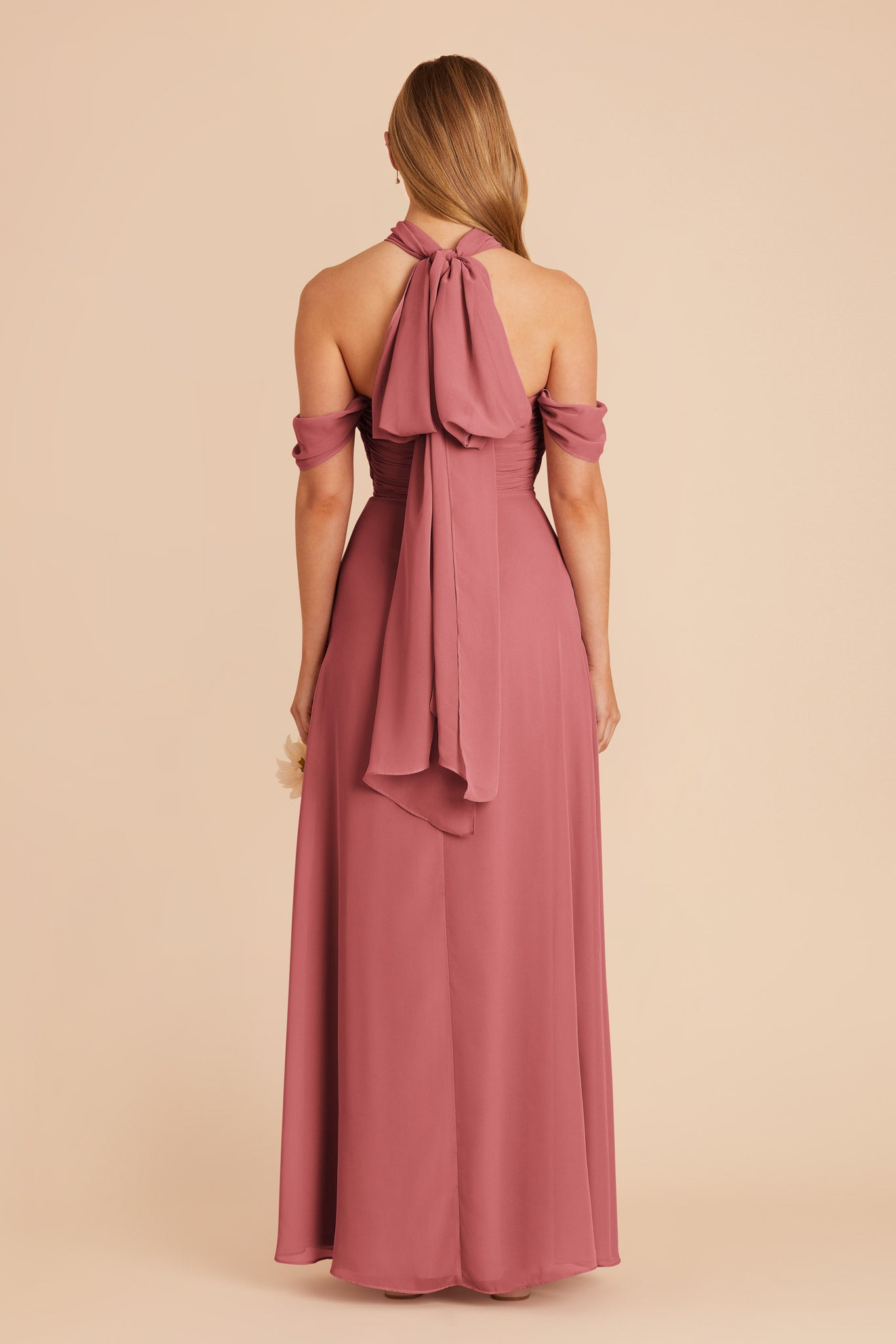 Mulberry Cara Chiffon Dress by Birdy Grey