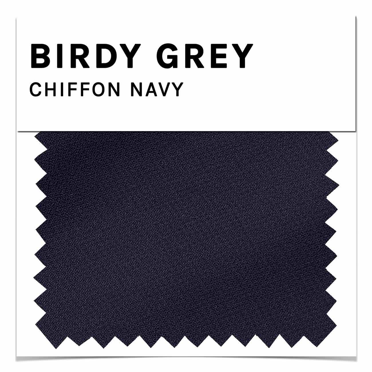 Swatch - Chiffon in Navy