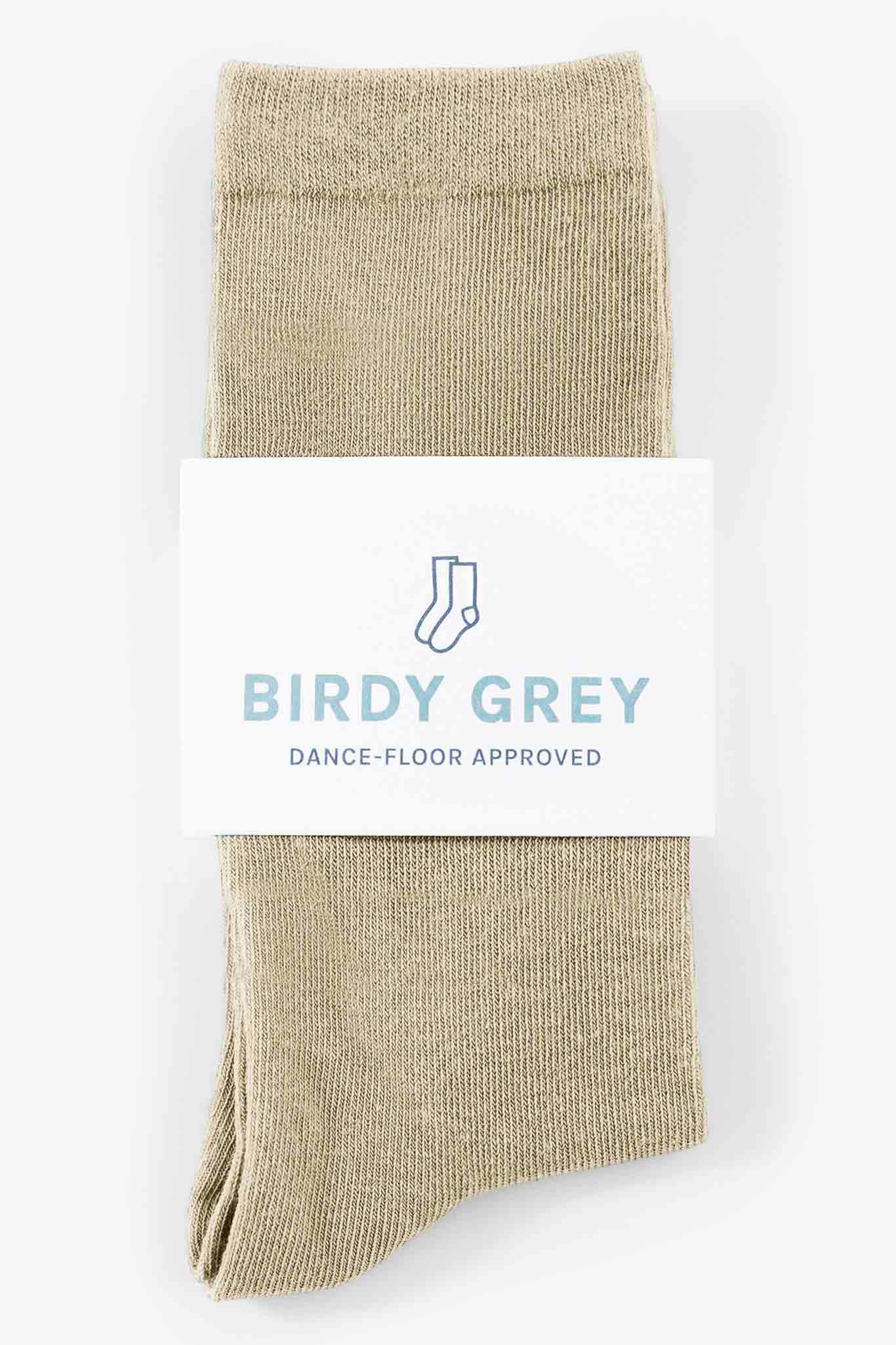 Neutral Champagne  Groomsmen Socks by Birdy Grey