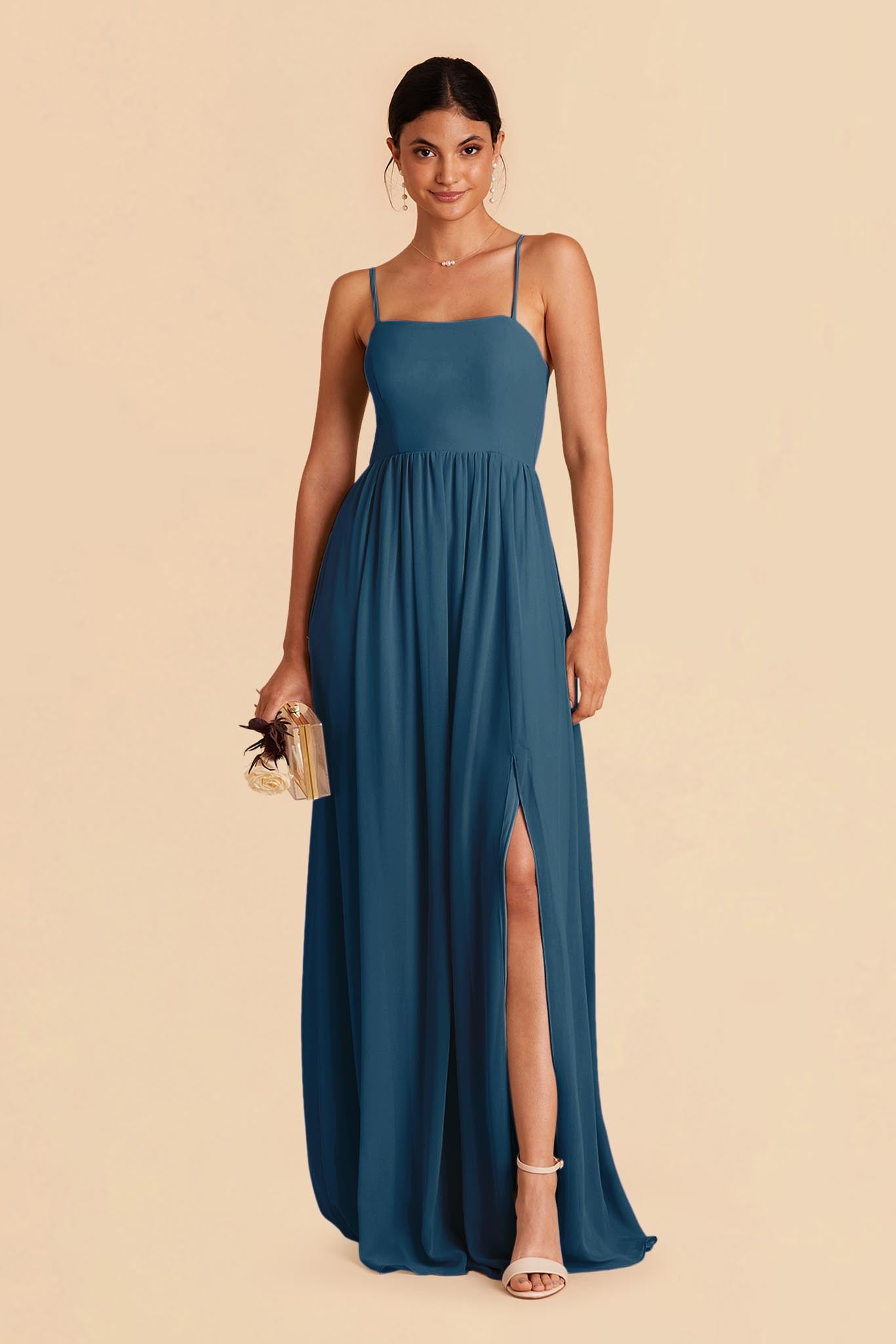 Ocean Blue August Convertible Dress by Birdy Grey