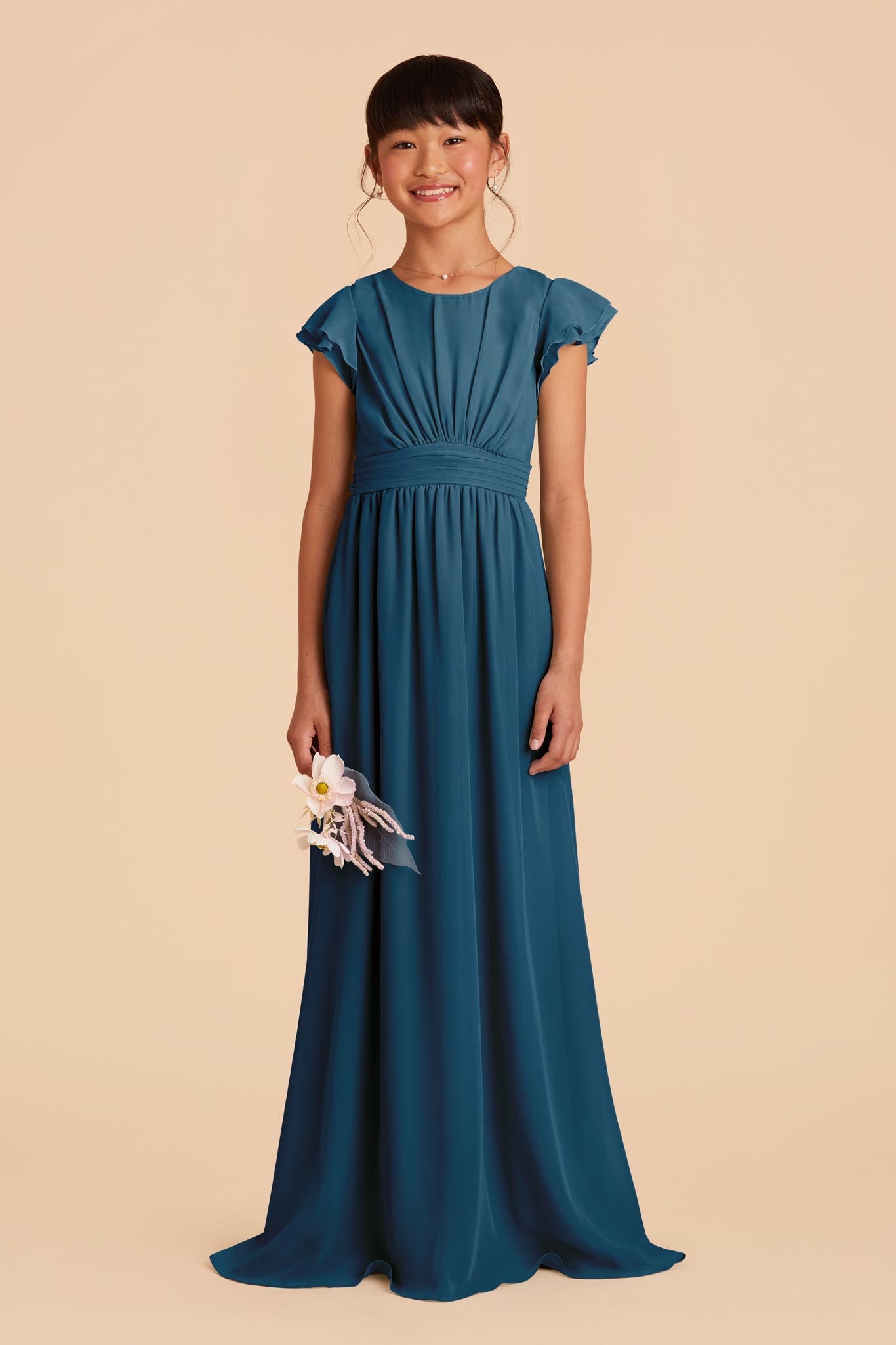 Ocean Blue Celine Junior Dress by Birdy Grey