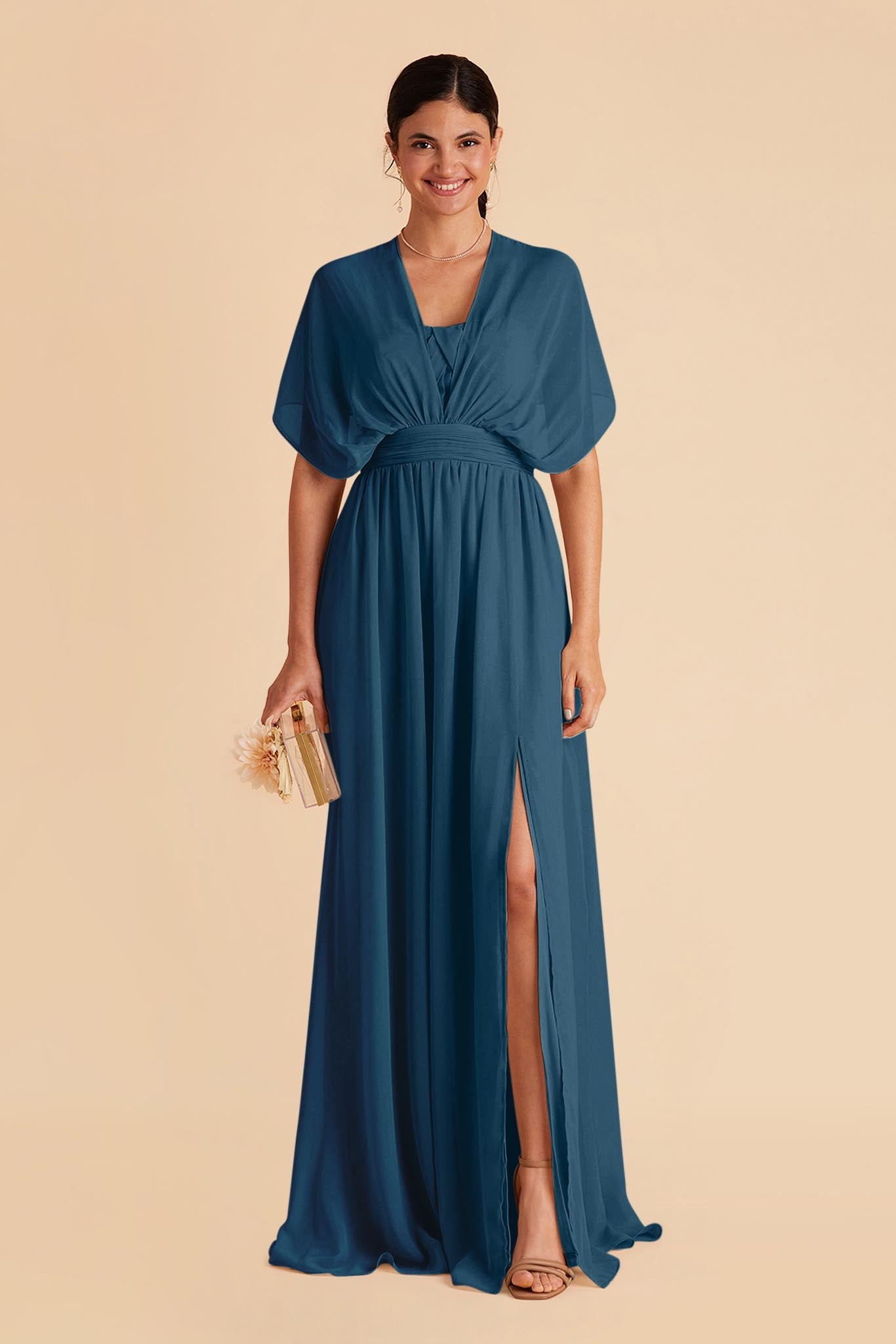 Ocean Blue Grace Convertible Dress by Birdy Grey