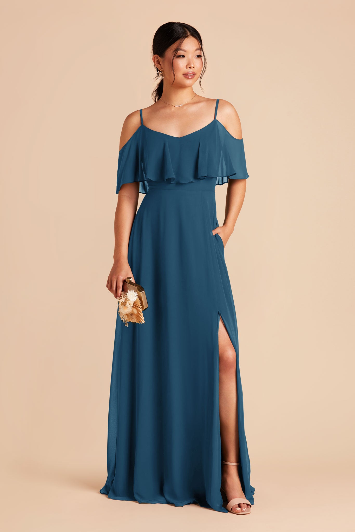 Ocean Blue Jane Convertible Dress by Birdy Grey
