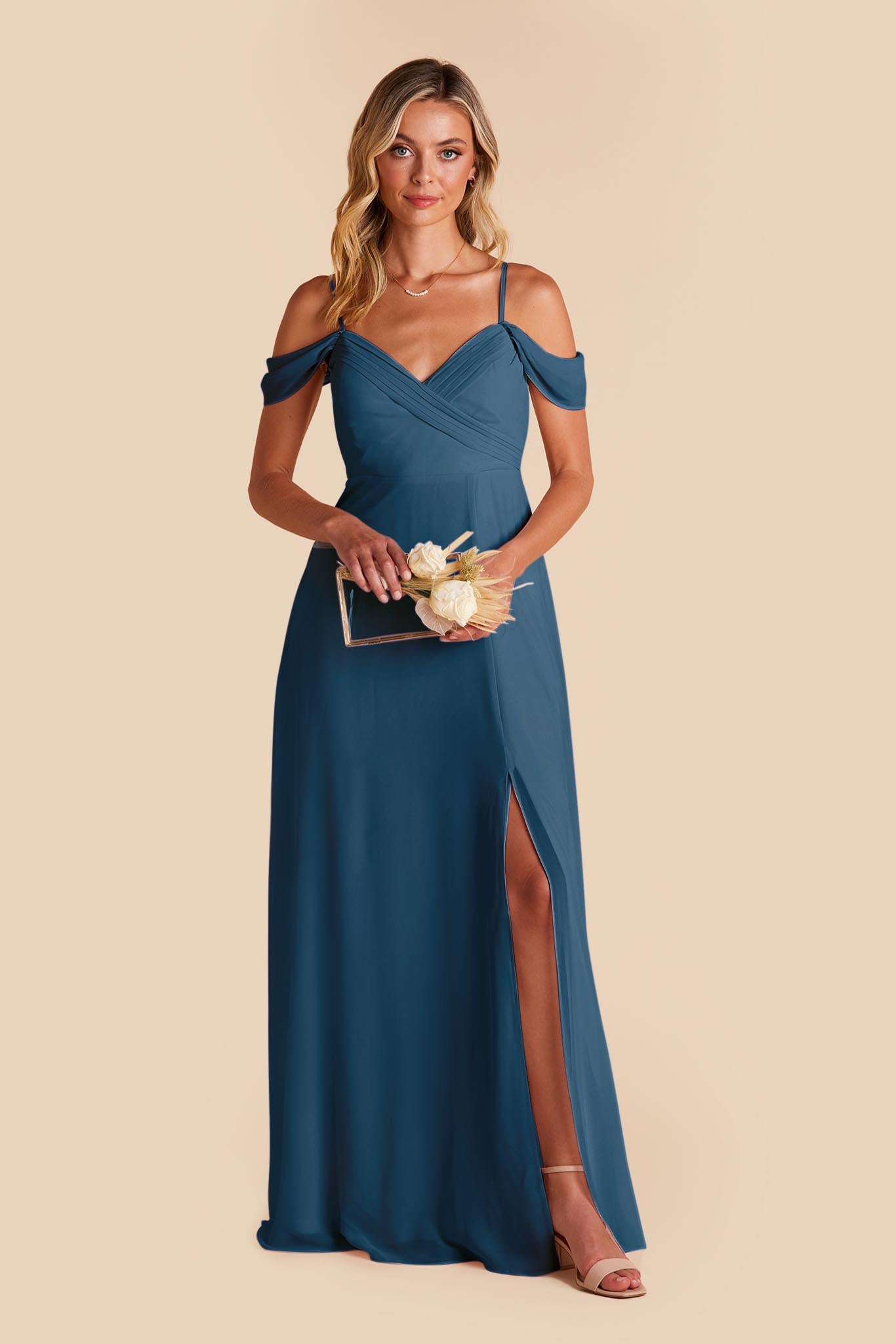 Ocean Blue Spence Convertible Dress by Birdy Grey