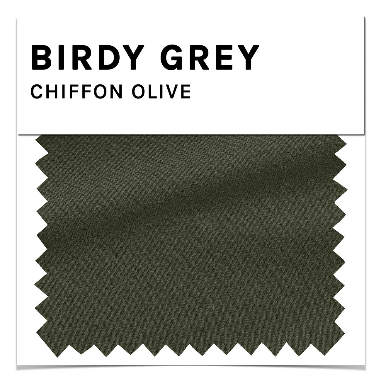 Swatch - Chiffon in Olive