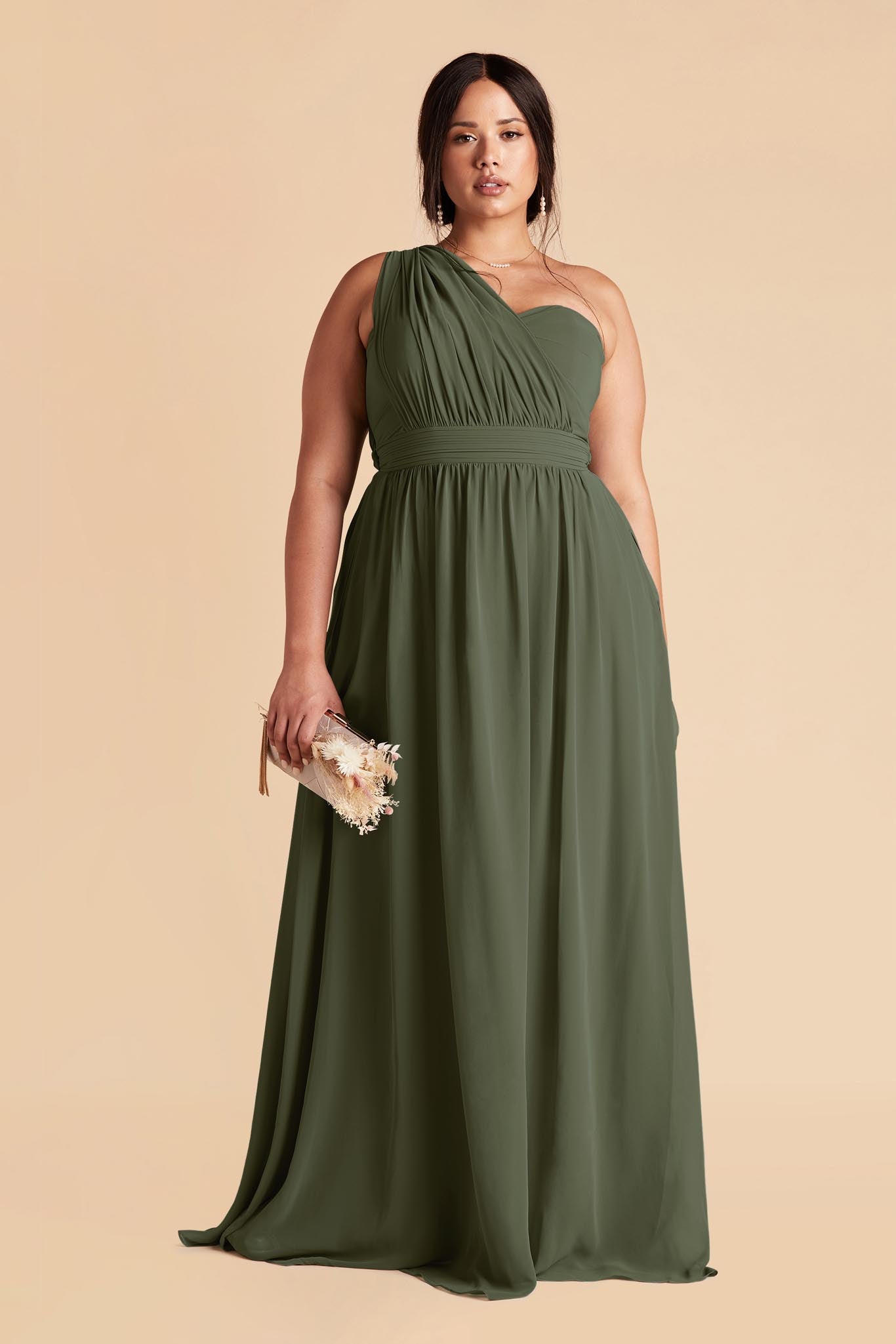 Grace Convertible Dress - Olive