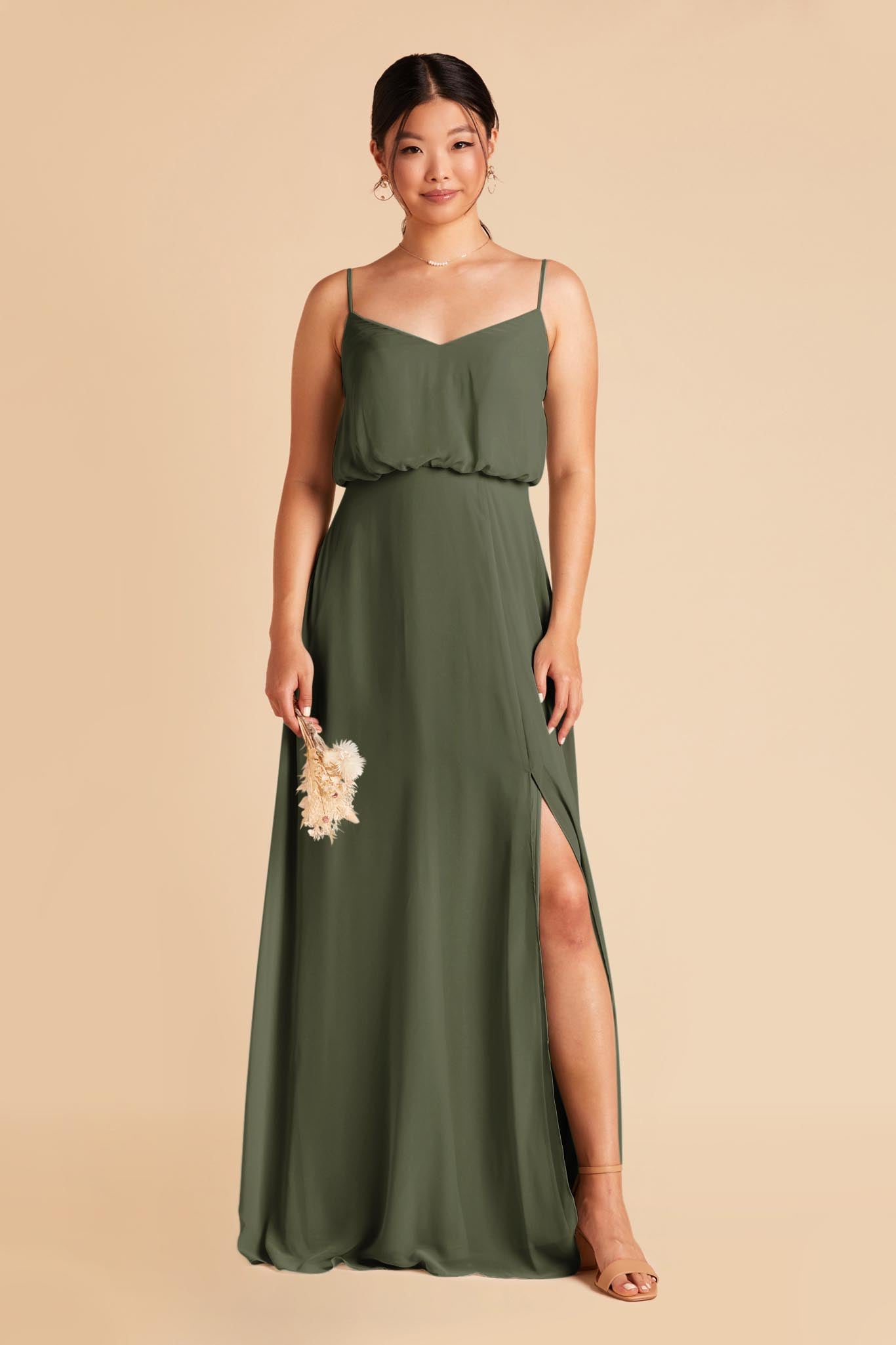 Olive Gwennie Dress by Birdy Grey