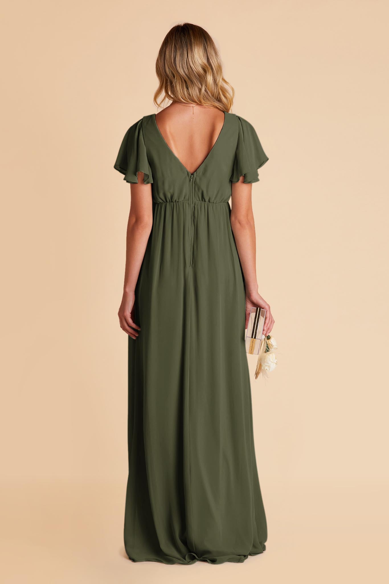 Olive Hannah Empire Dress by Birdy Grey