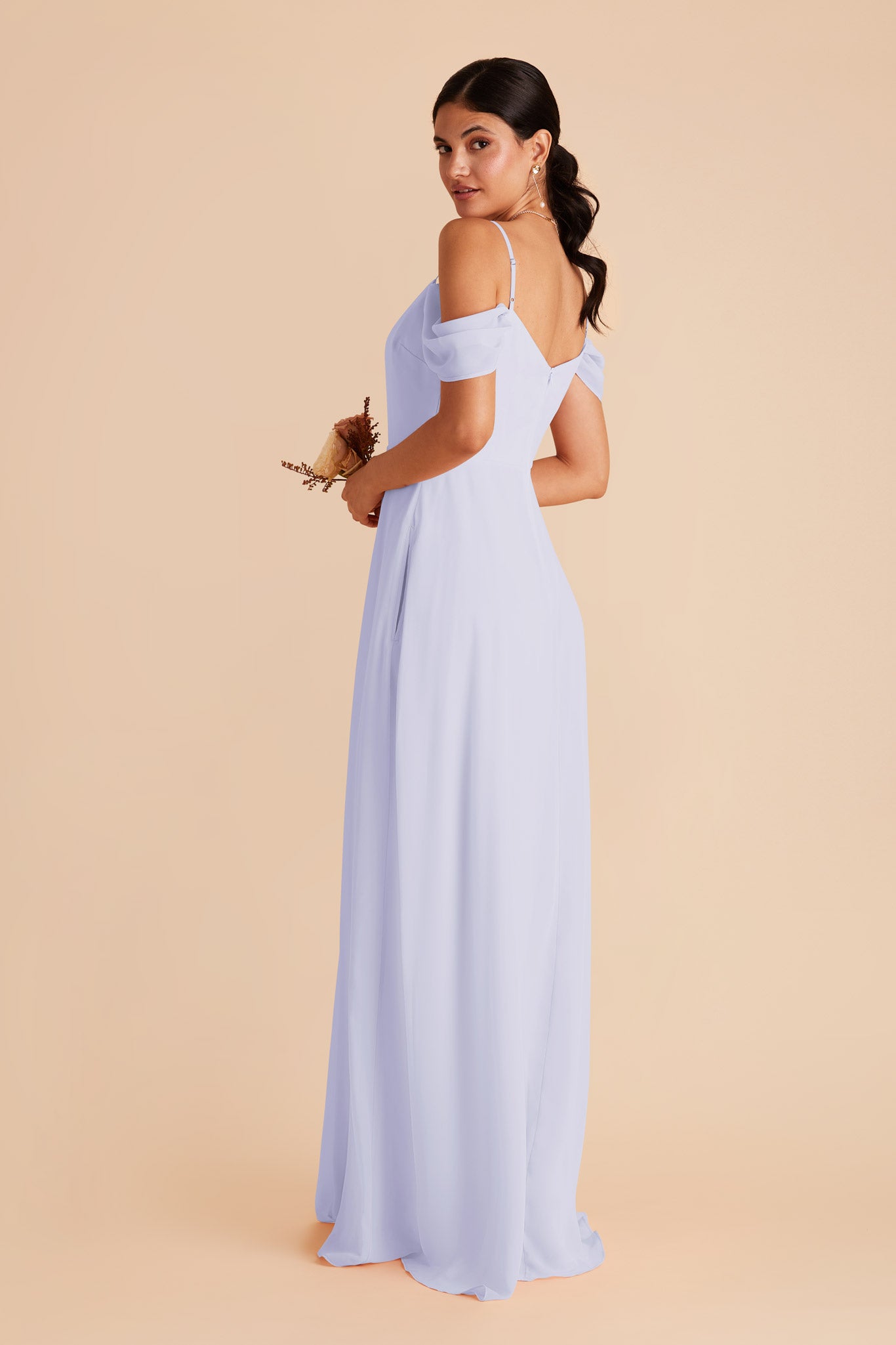 Periwinkle Blue Devin Convertible Dress by Birdy Grey