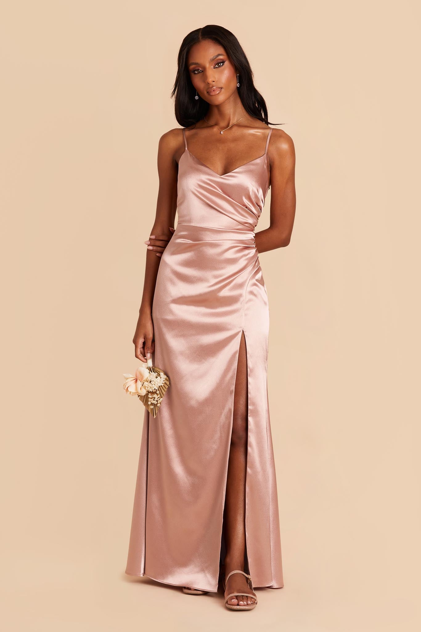 Harriet Premium Sequin Gown - Rose Gold – Dressmezee