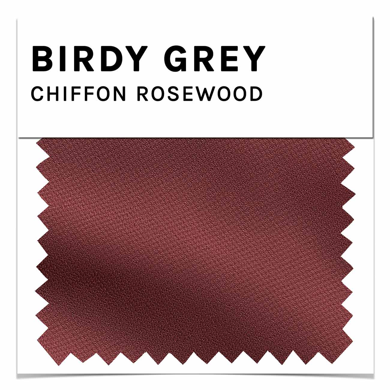 Swatch - Chiffon in Rosewood