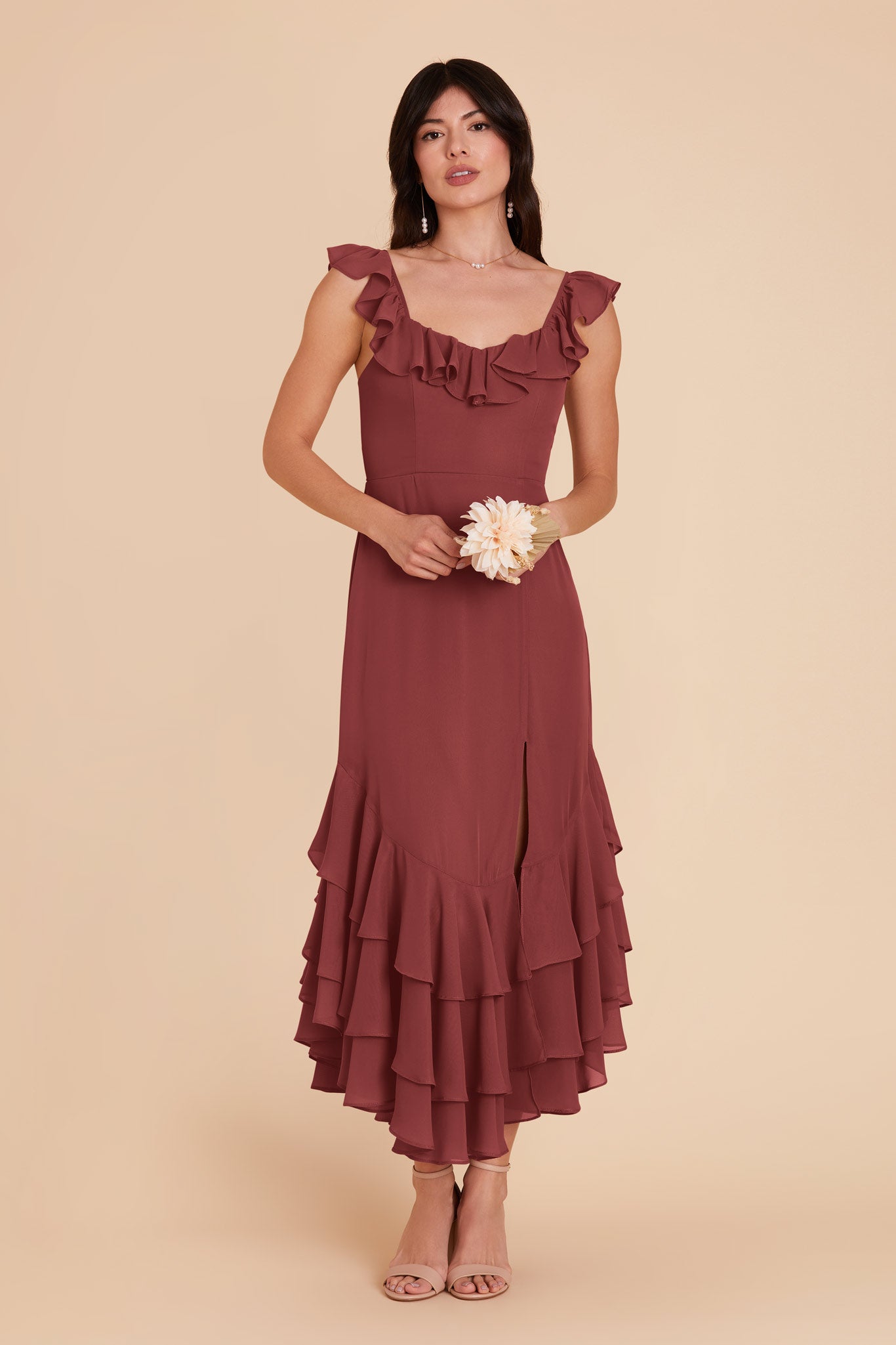 Rosewood Ginny Chiffon Dress by Birdy Grey
