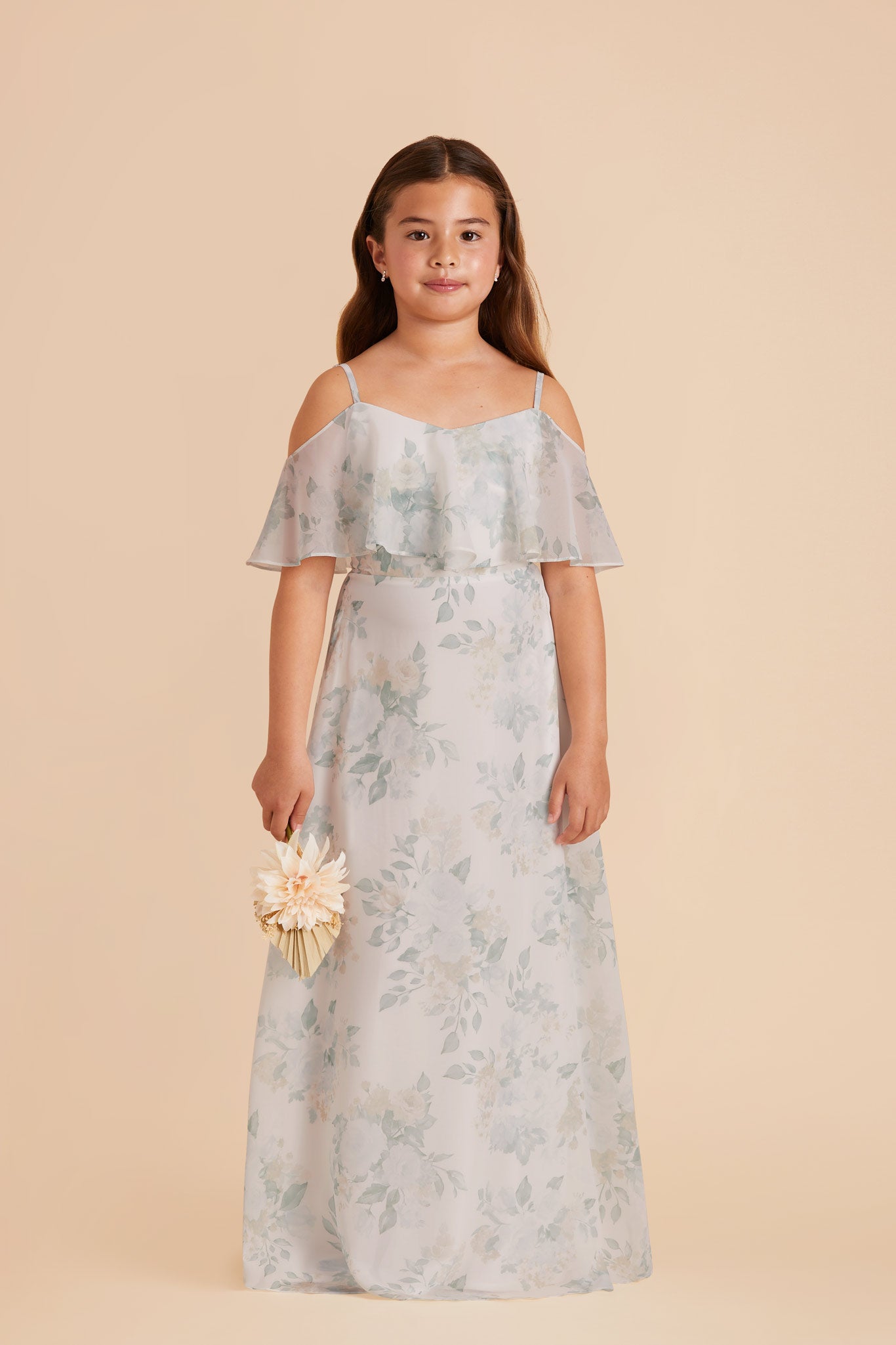  Sage Spring Garden Janie Convertible Junior Dress by Birdy Grey