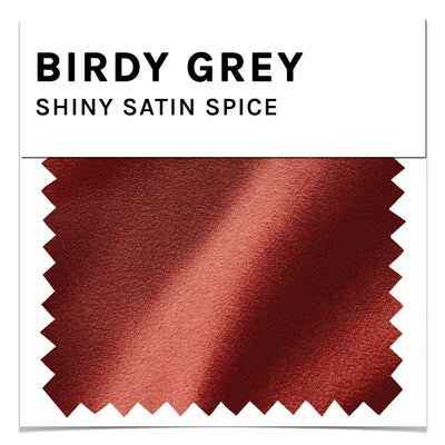 Swatch - Shiny Satin in Spice by Birdy Grey