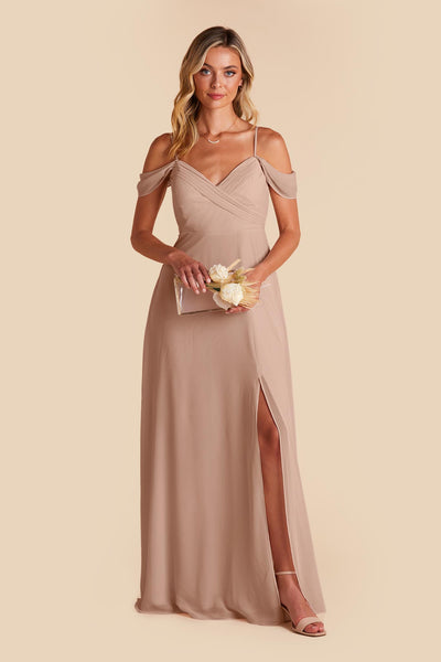 Spence Convertible Dress - Taupe