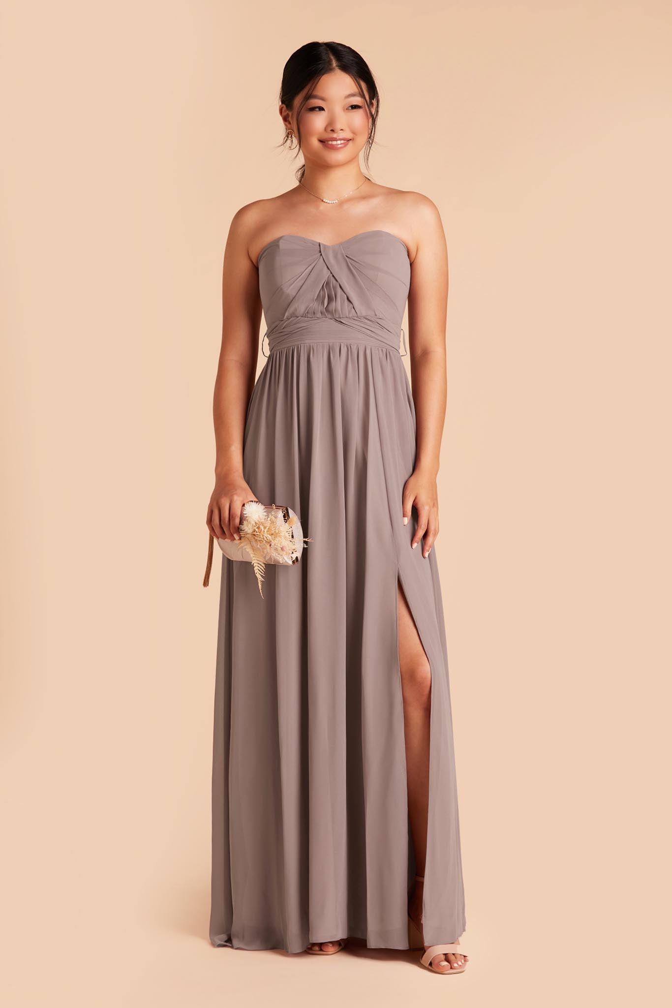 Toffee Grace Convertible Dress by Birdy Grey