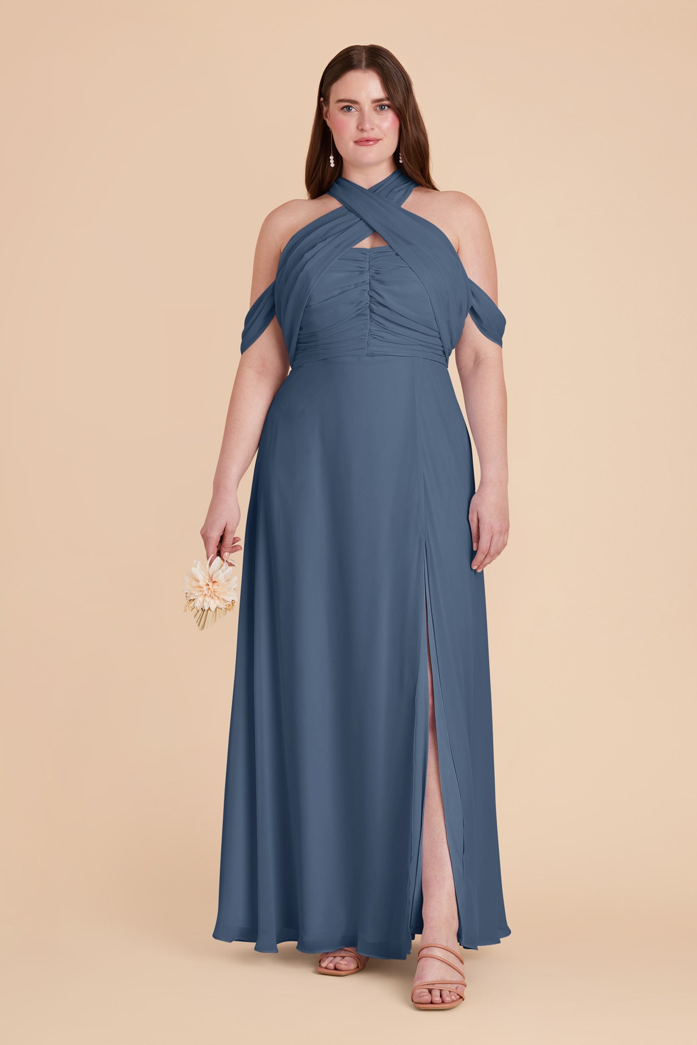 Twilight Cara Chiffon Dress by Birdy Grey