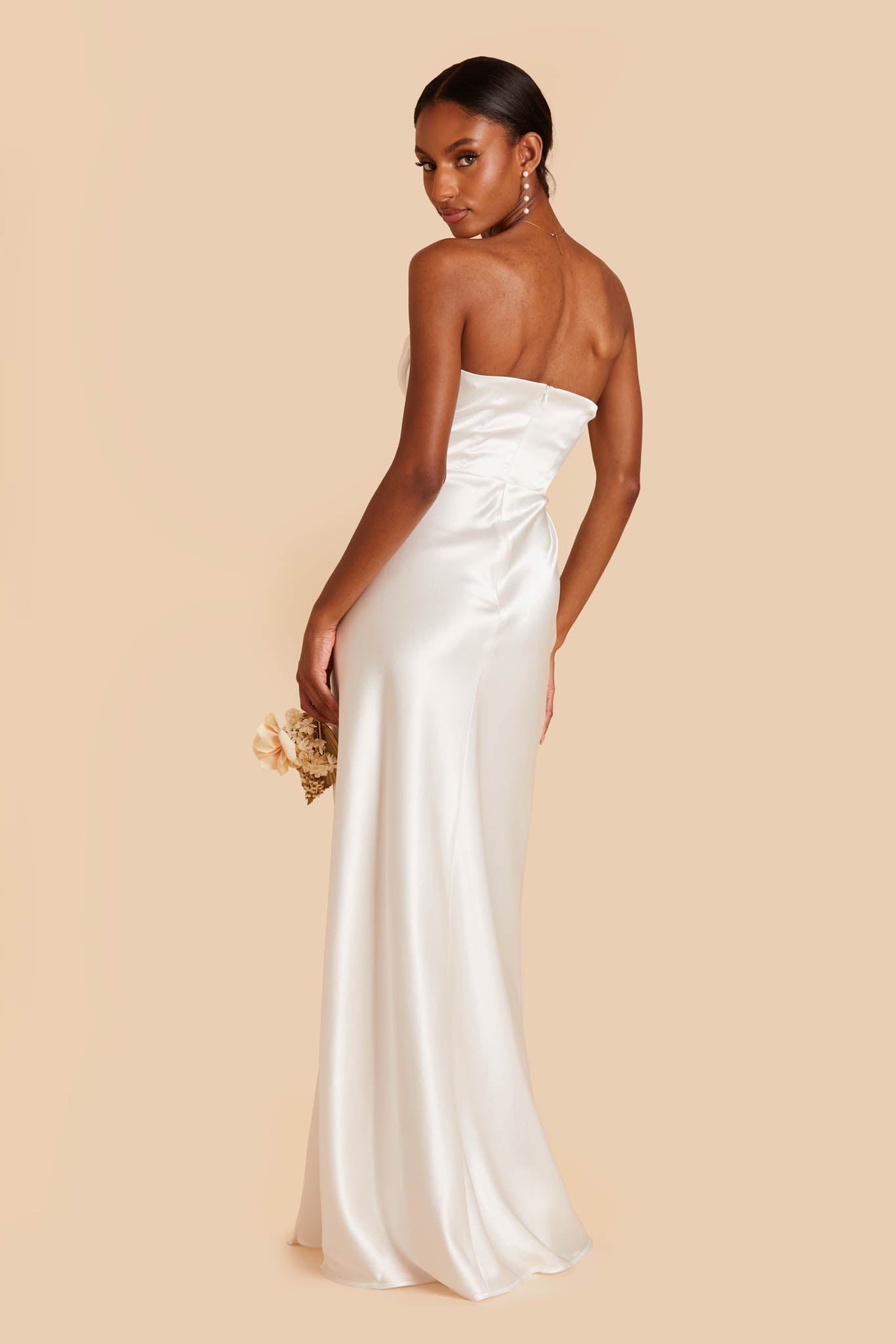 White Mia Convertible Dress  by Birdy Grey