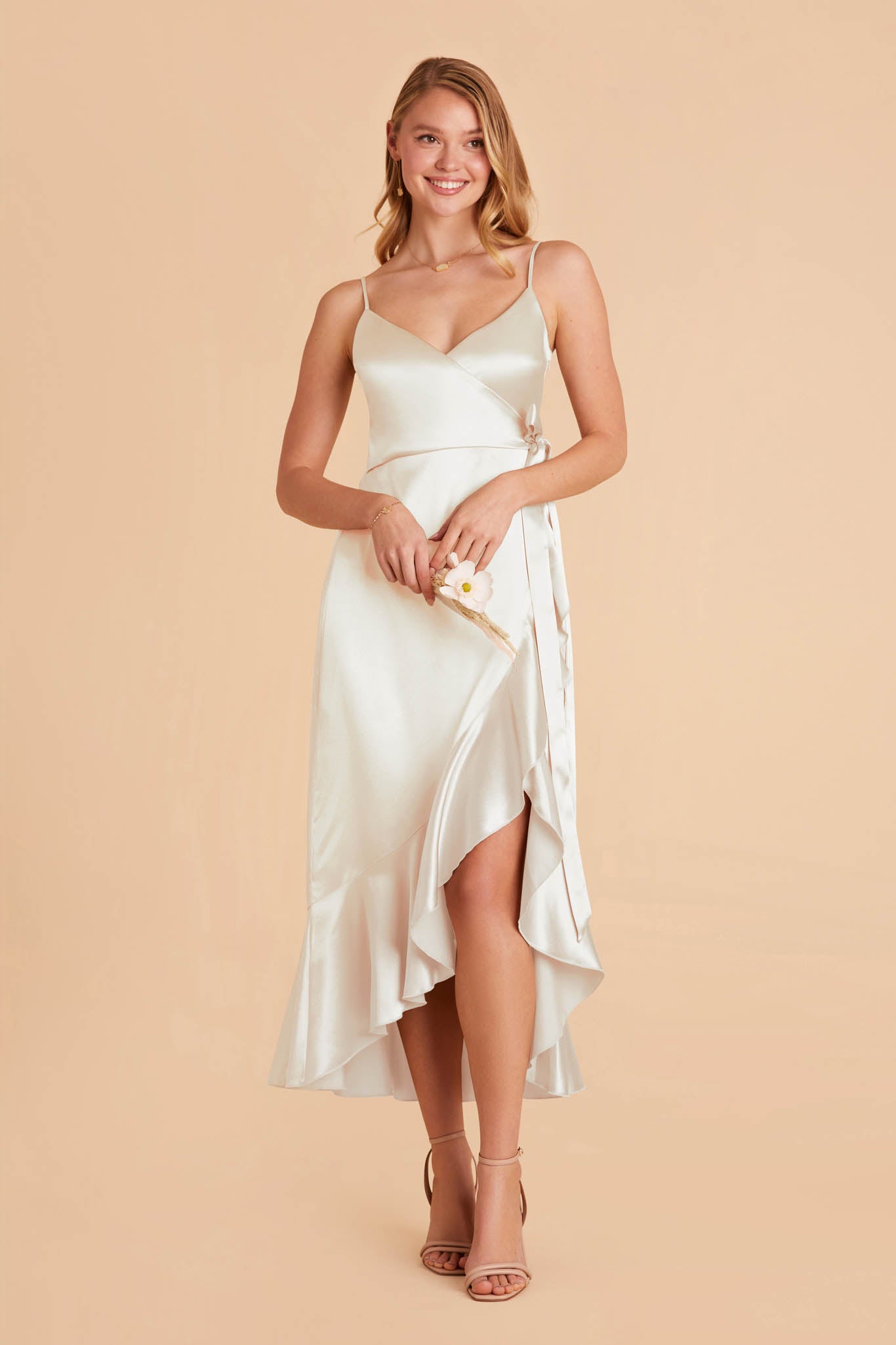 YC Midi Dress - White