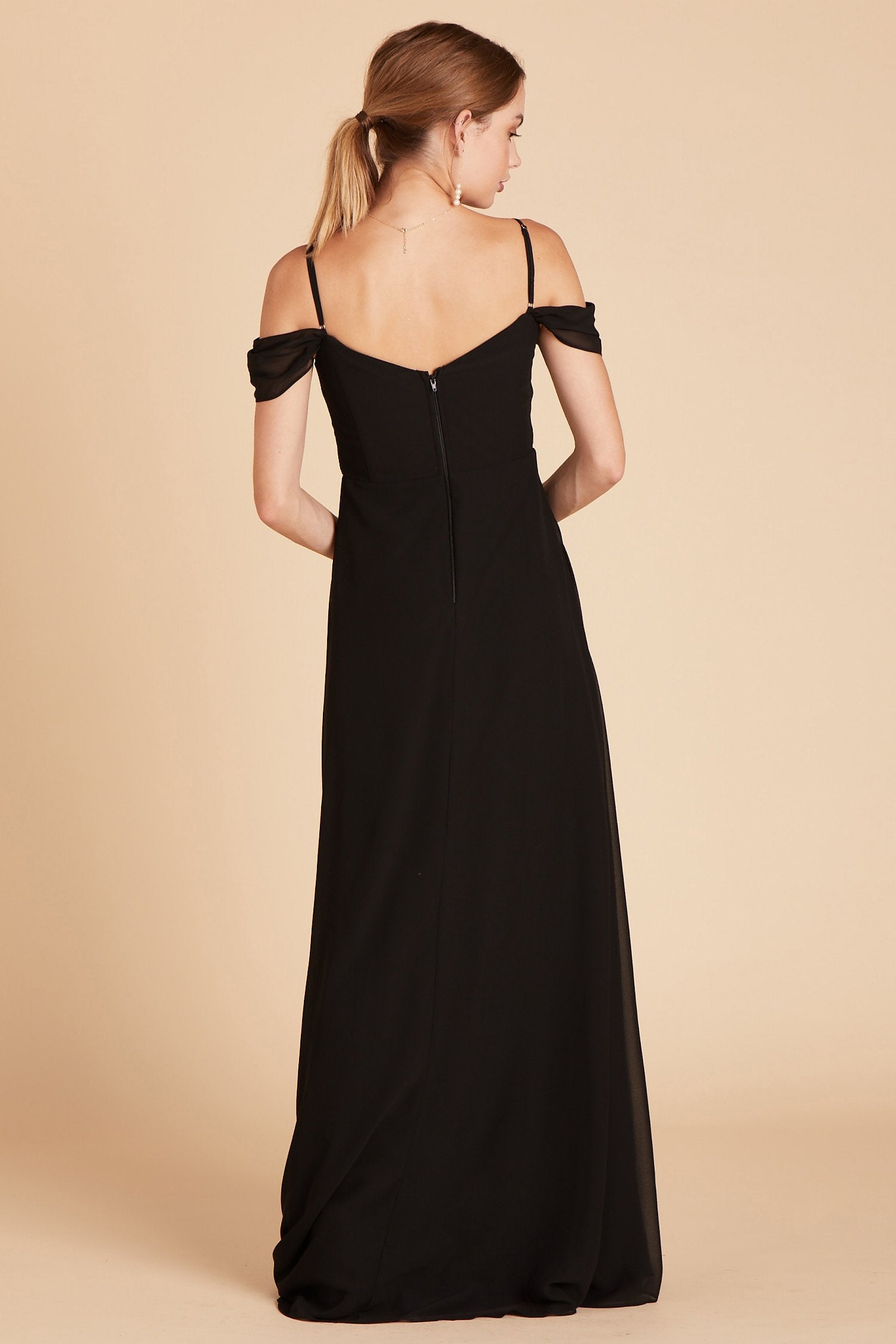 Black Spence Convertible Dress by Birdy Grey