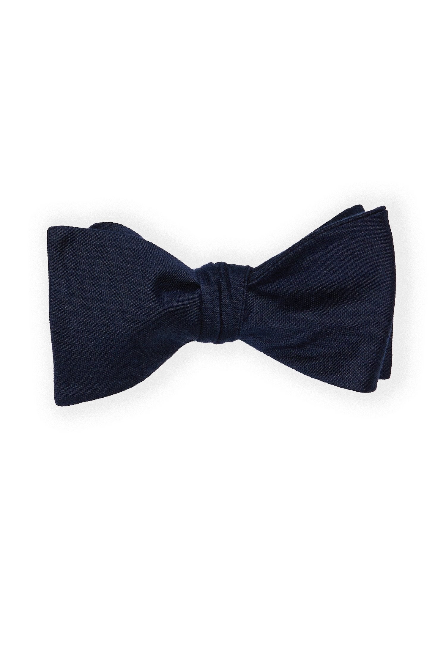 Daniel Bow Tie in navy by Birdy Grey, front view