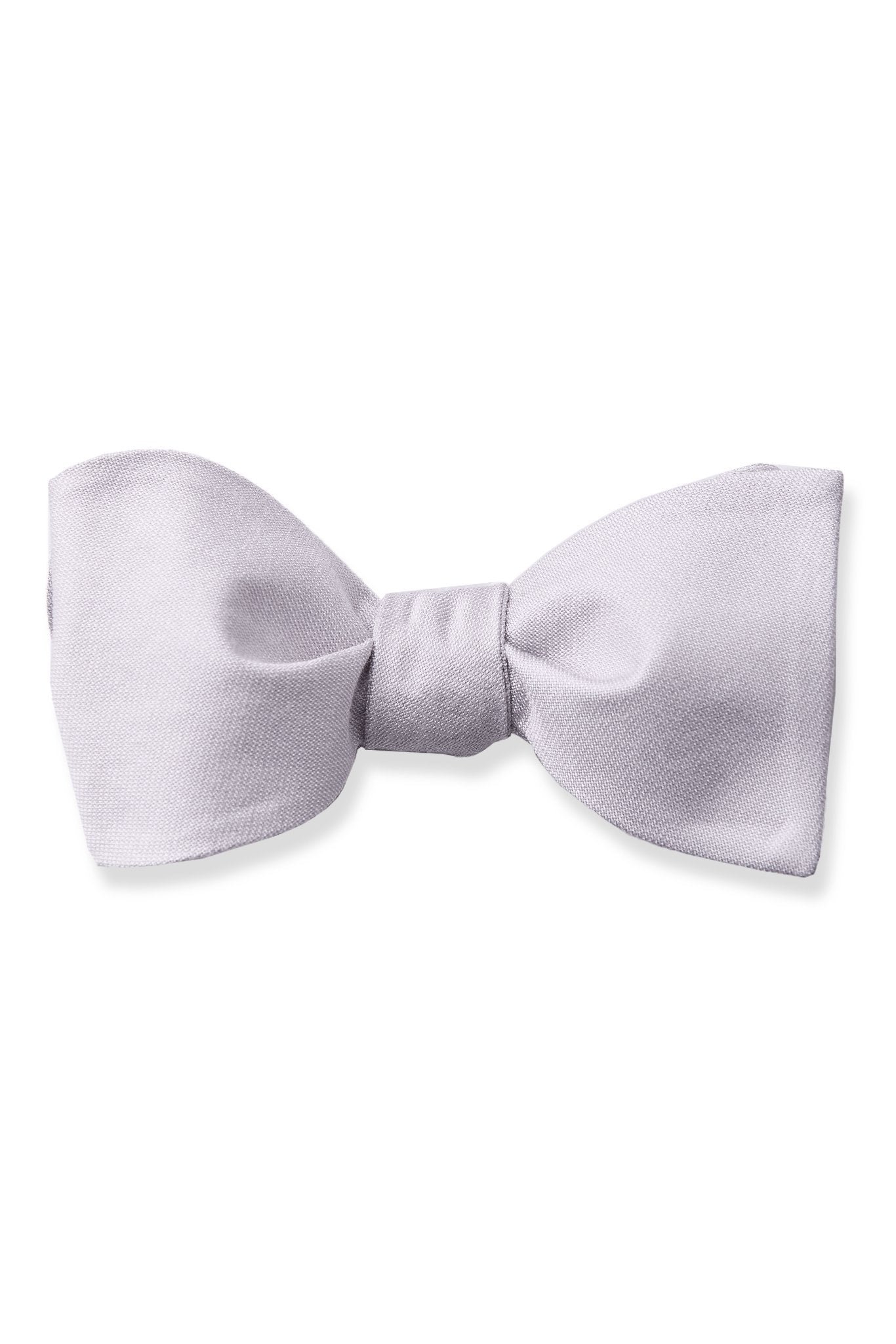 Daniel Bow Tie in lilac by Birdy Grey, front view