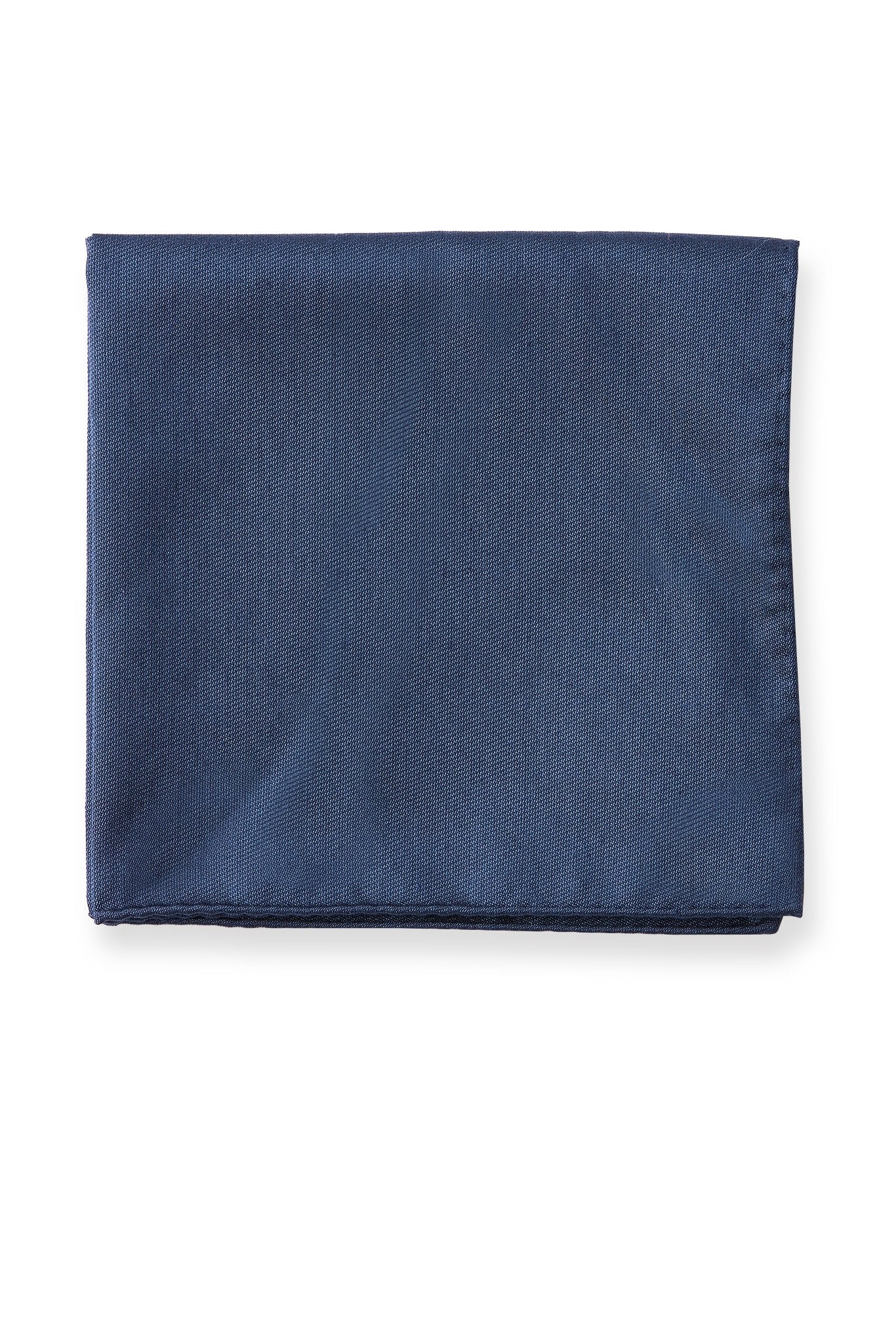 Didi Pocket Square in slate blue by Birdy Grey, front view