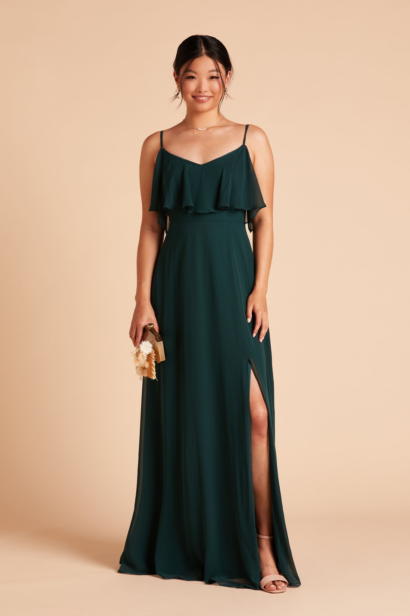Jane Convertible Dress - Emerald