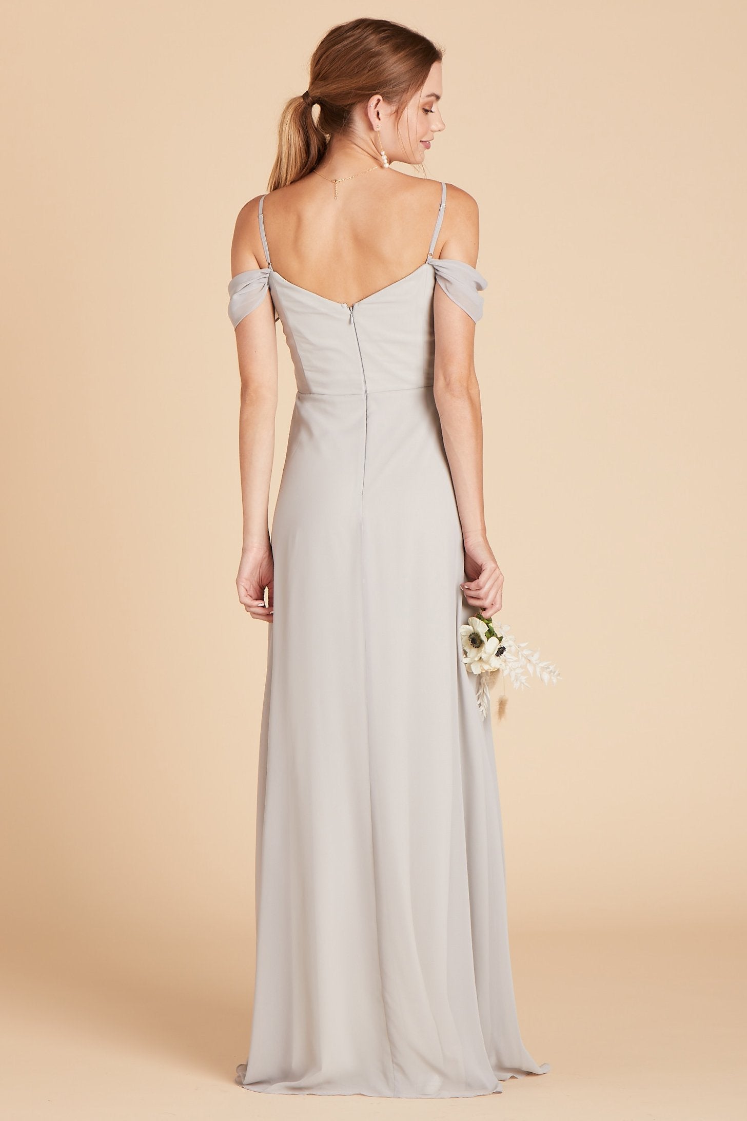 Dove Gray Spence Convertible Dress by Birdy Grey