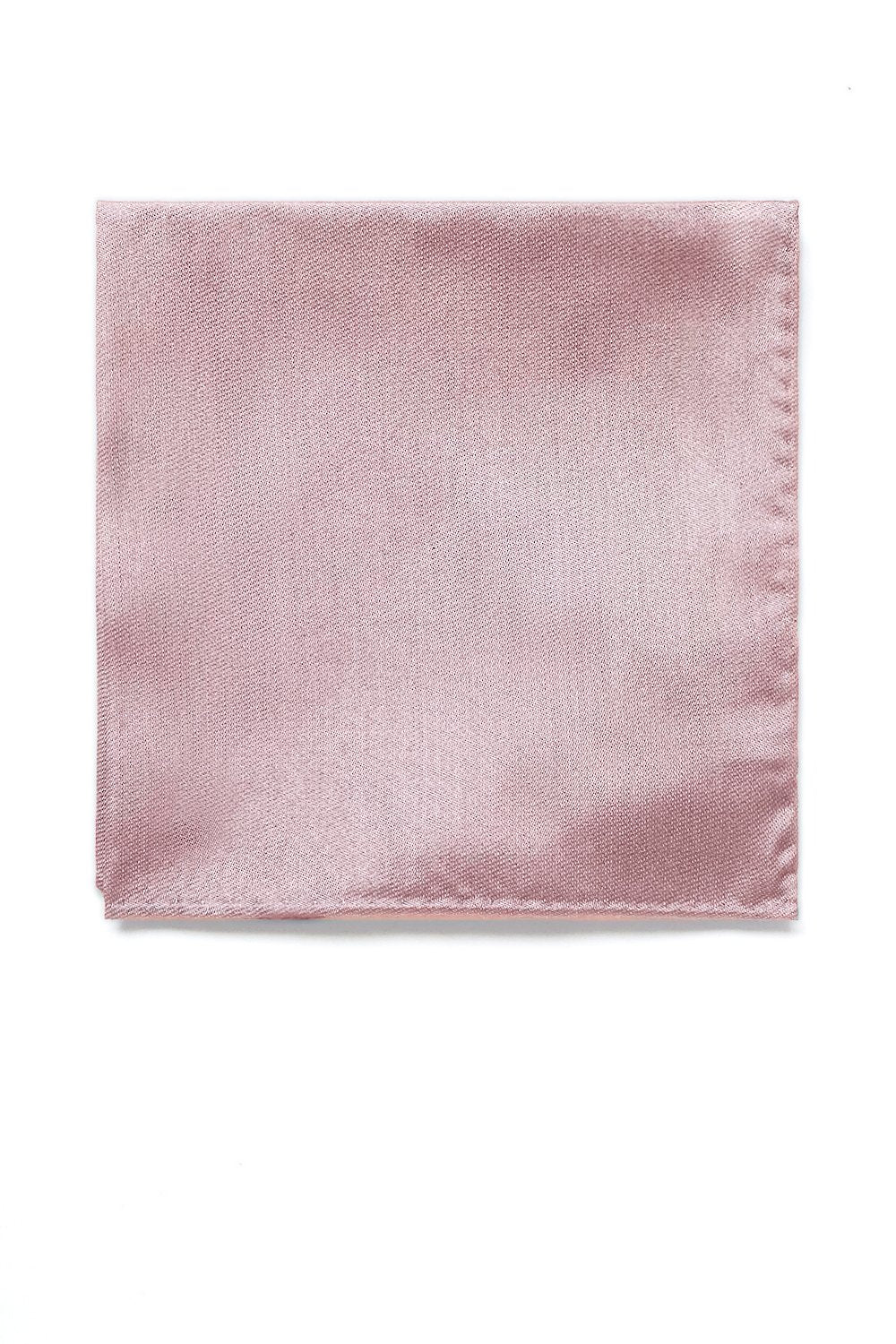 Didi Pocket Square in dark mauve by Birdy Grey, front view
