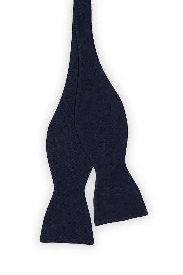 Daniel Bow Tie in navy by Birdy Grey, front view