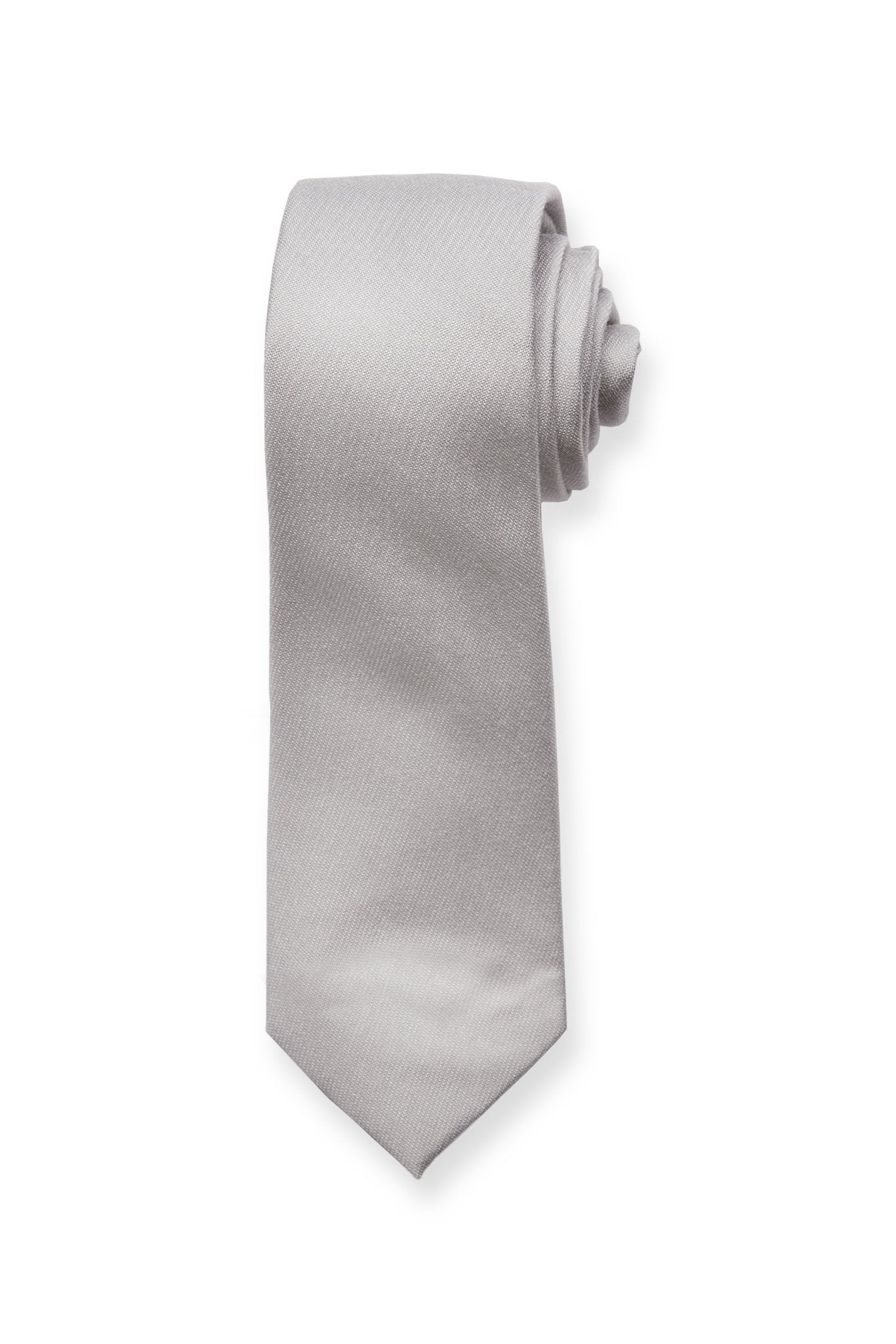 Simon Necktie in Dove Gray by Birdy Grey, front view