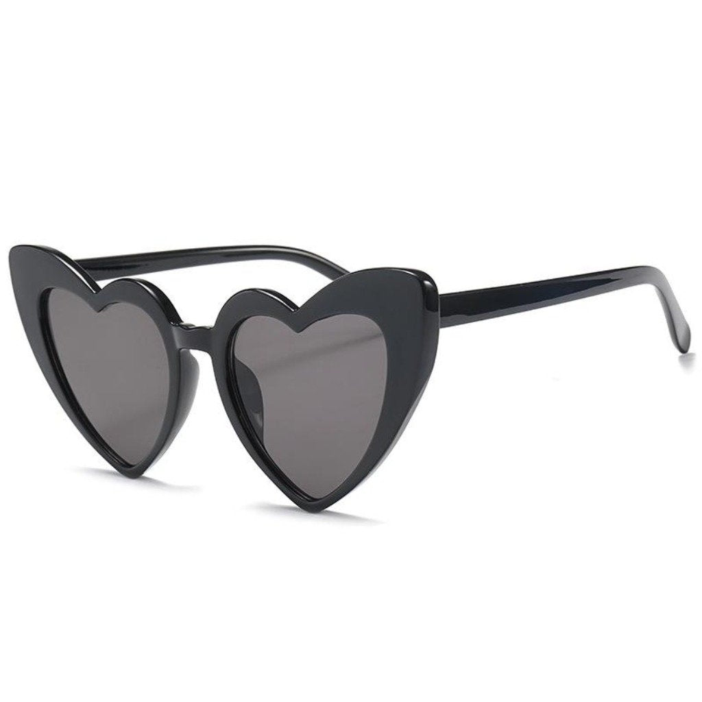 Heart Sunglasses - Black